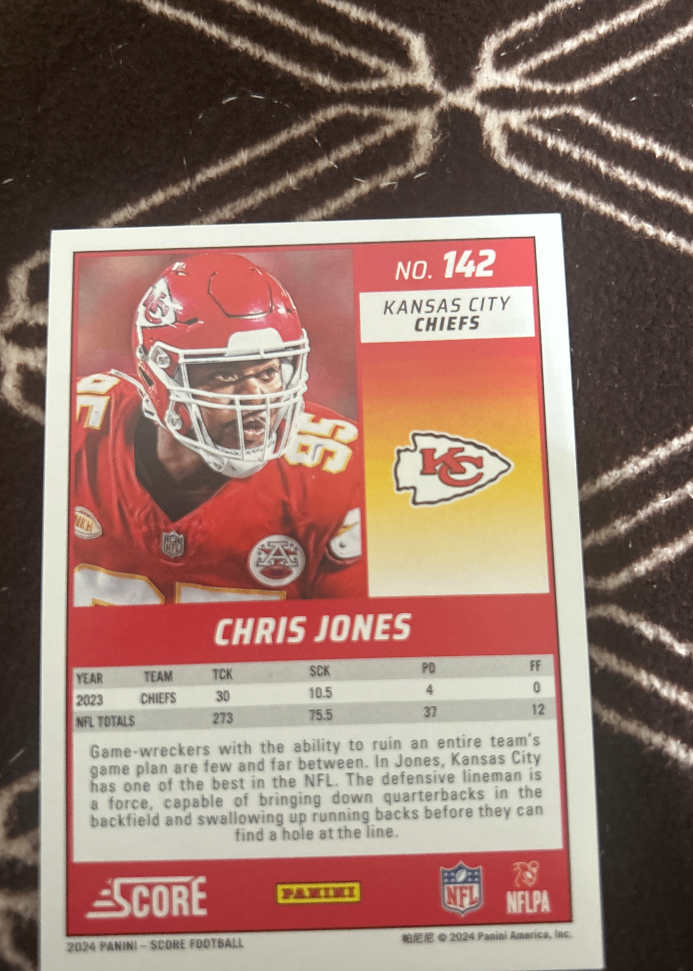Card back