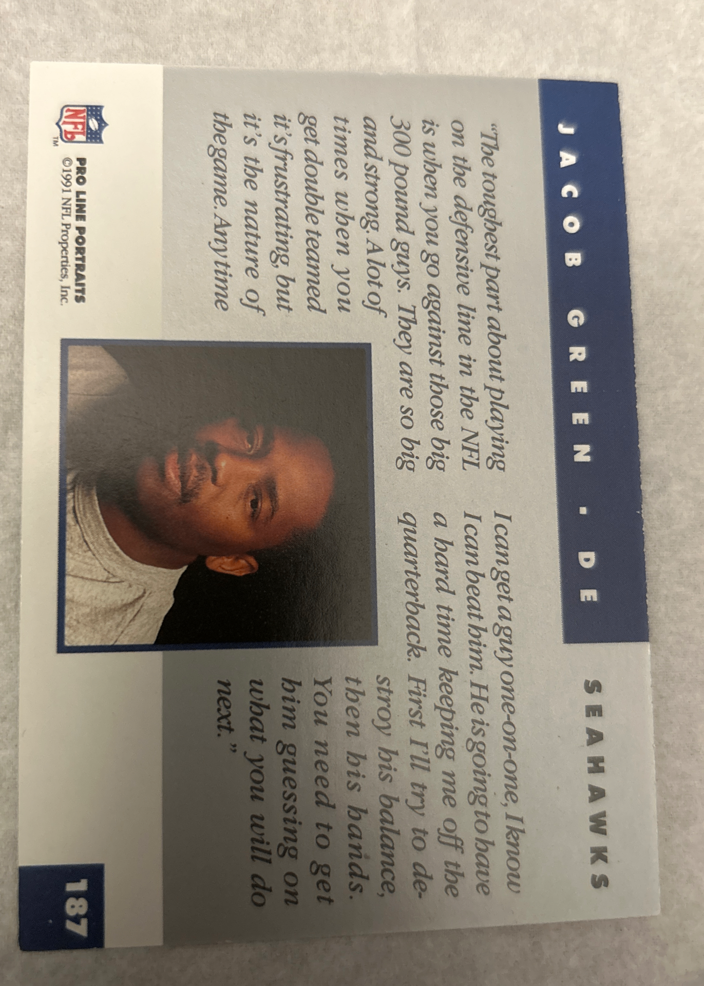 Card back