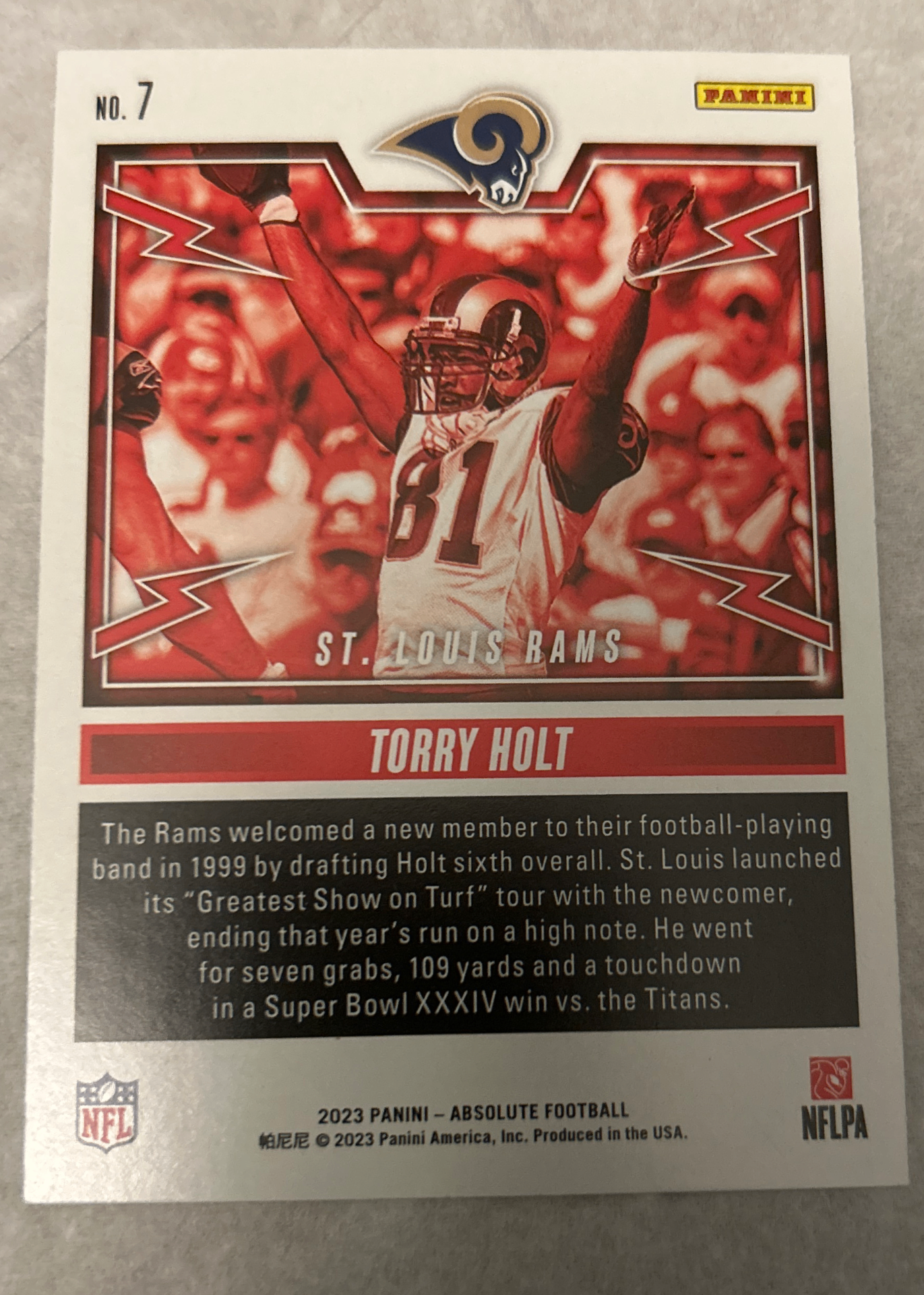 Card back