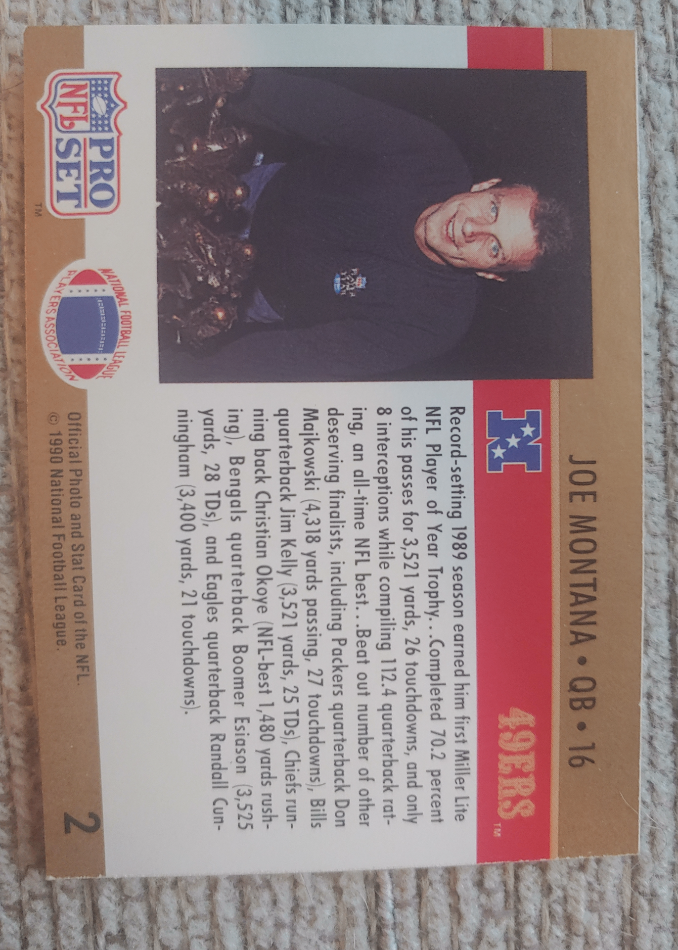Card back