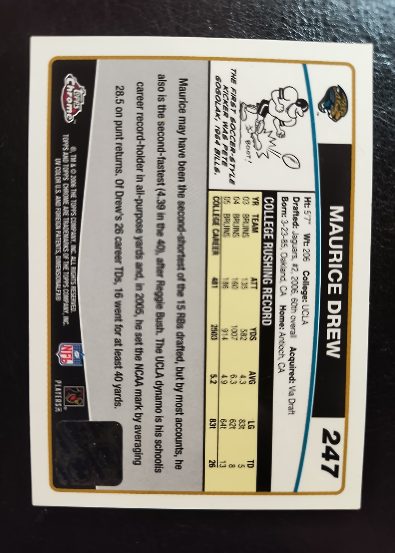 Card back