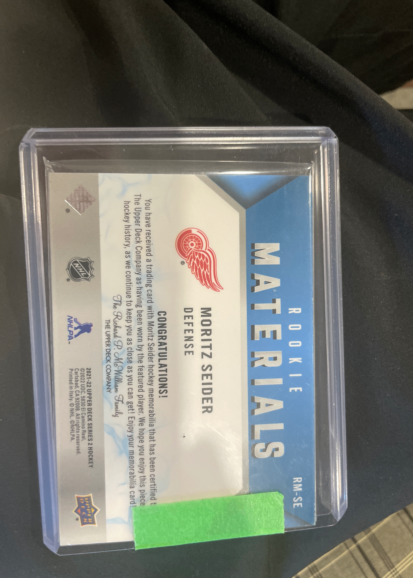 Card back