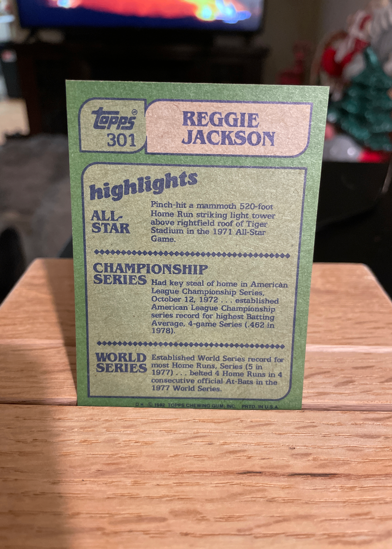 Card back