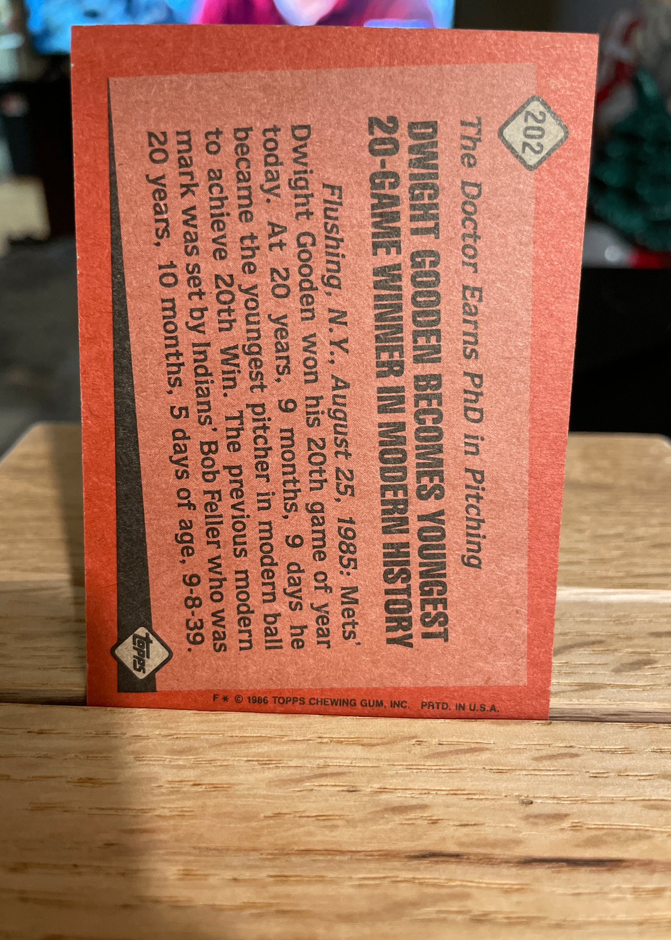 Card back