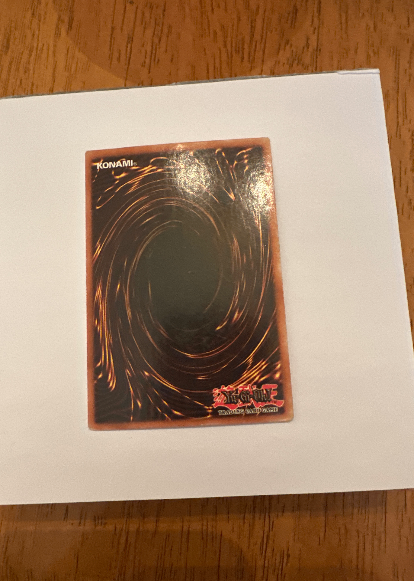 Card back