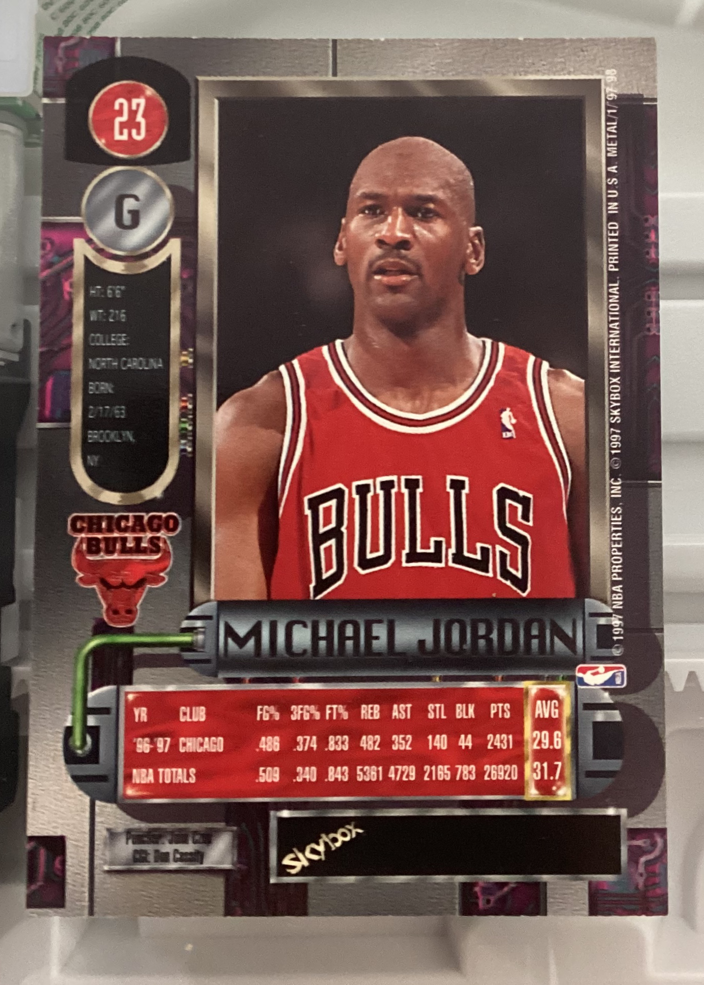 Card back