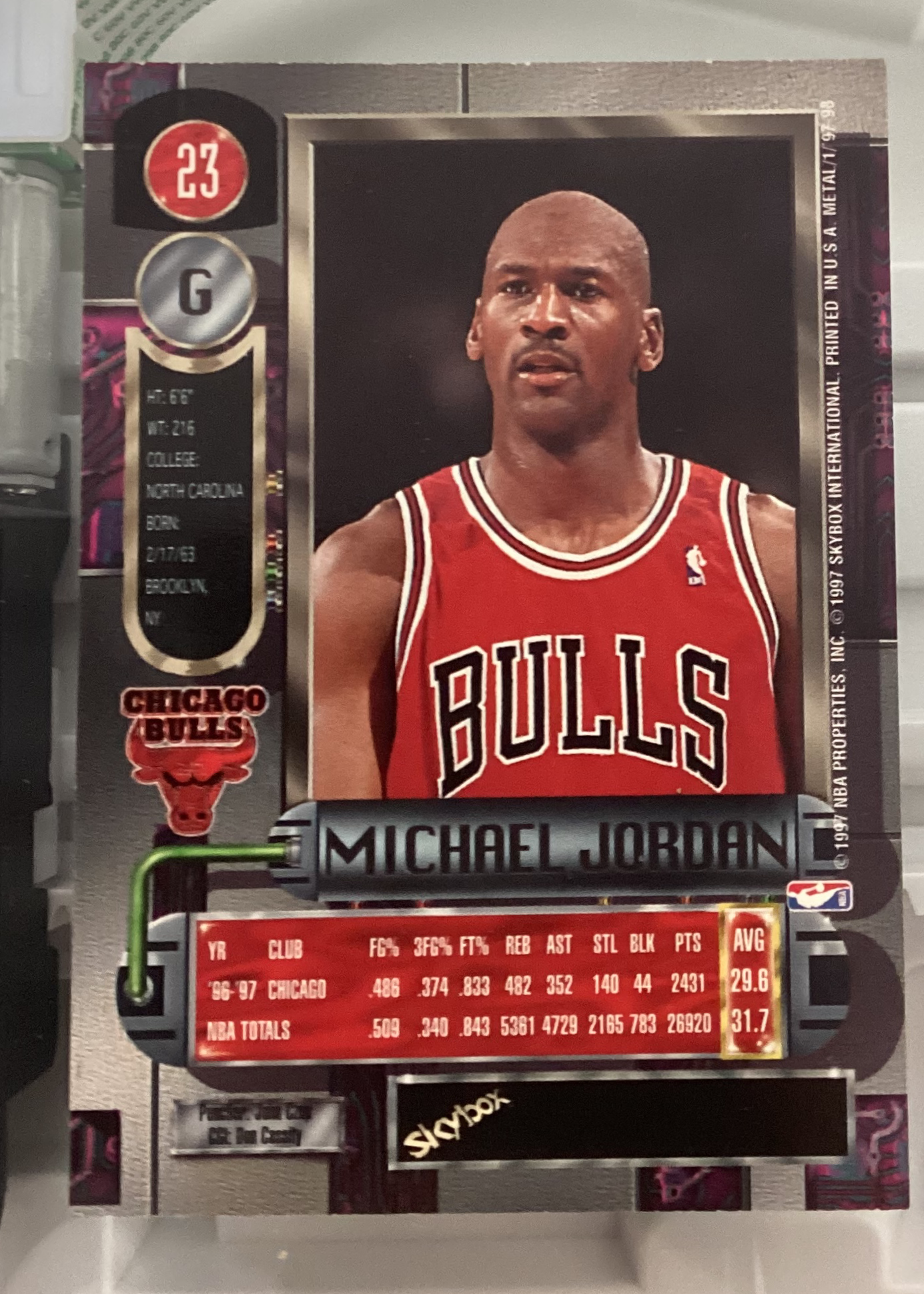 Card back