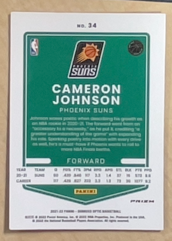 Card back