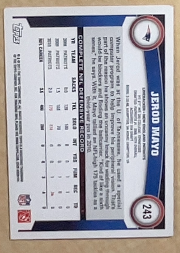 Card back