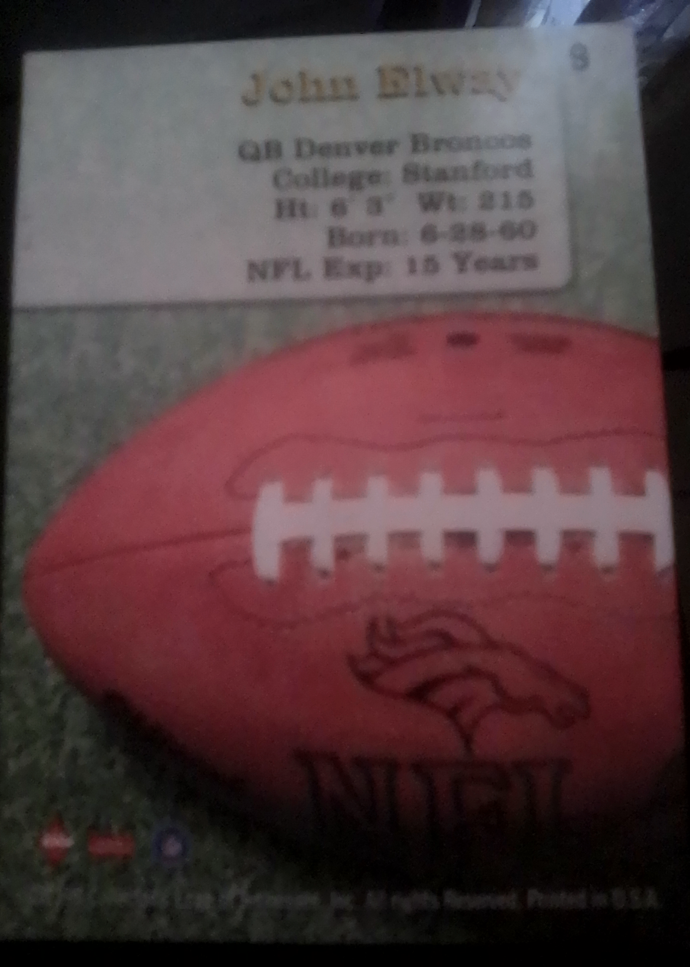 Card back