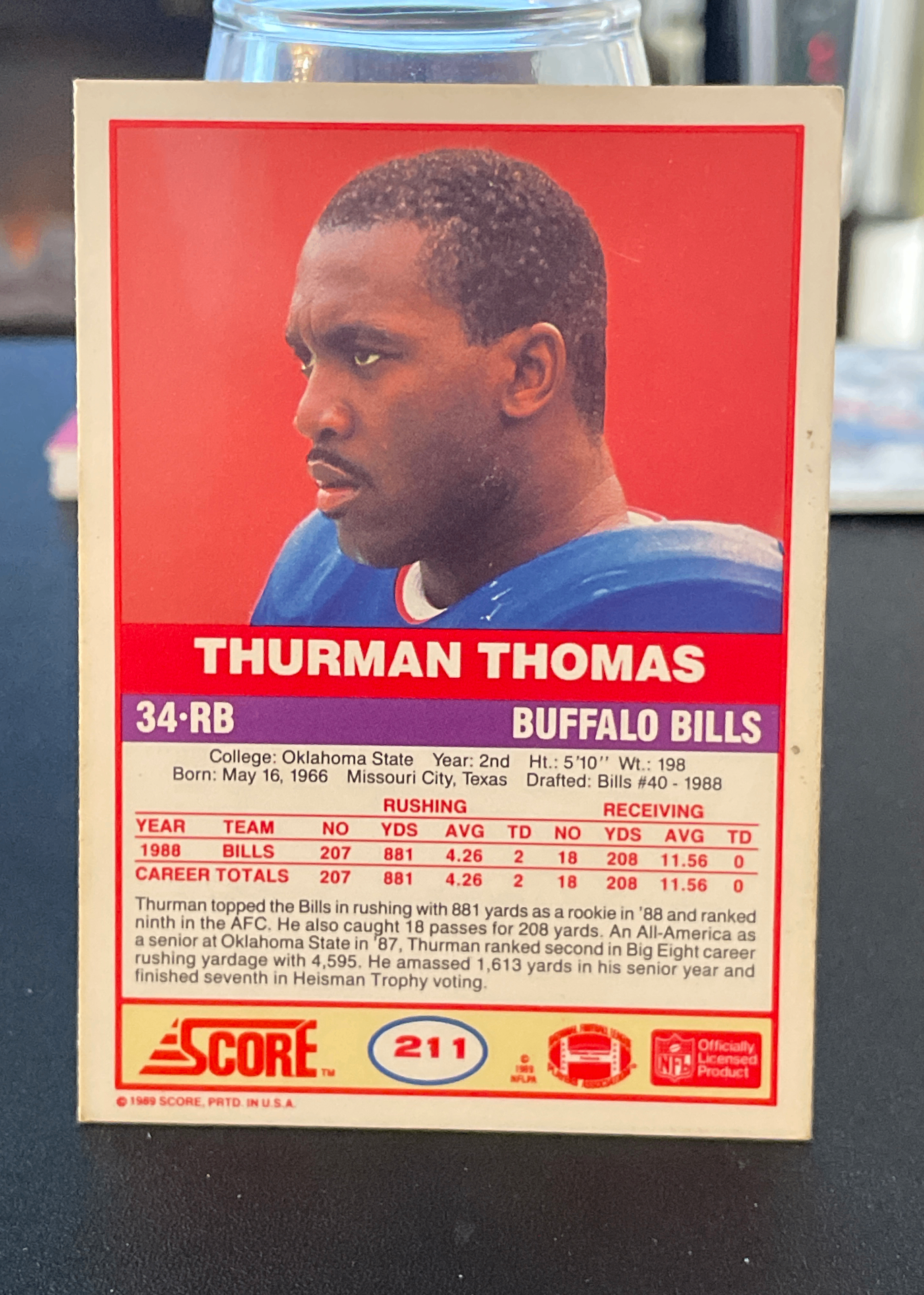 Card back