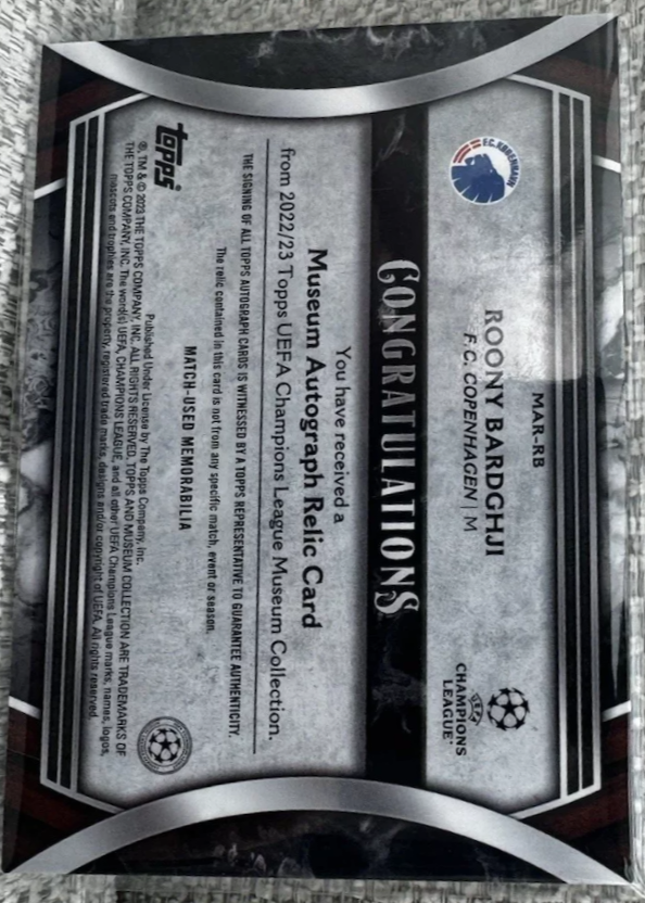 Card back