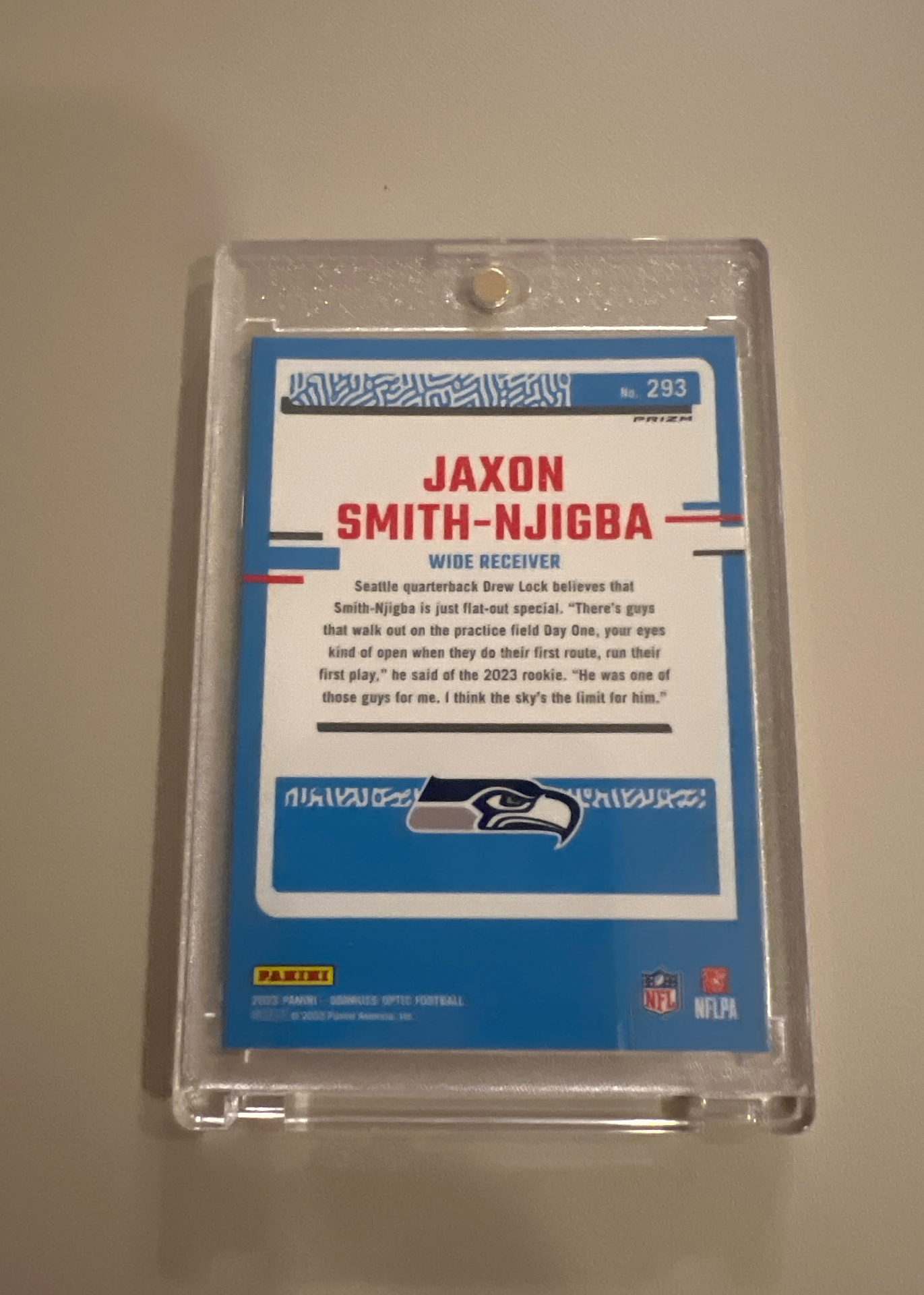 Card back