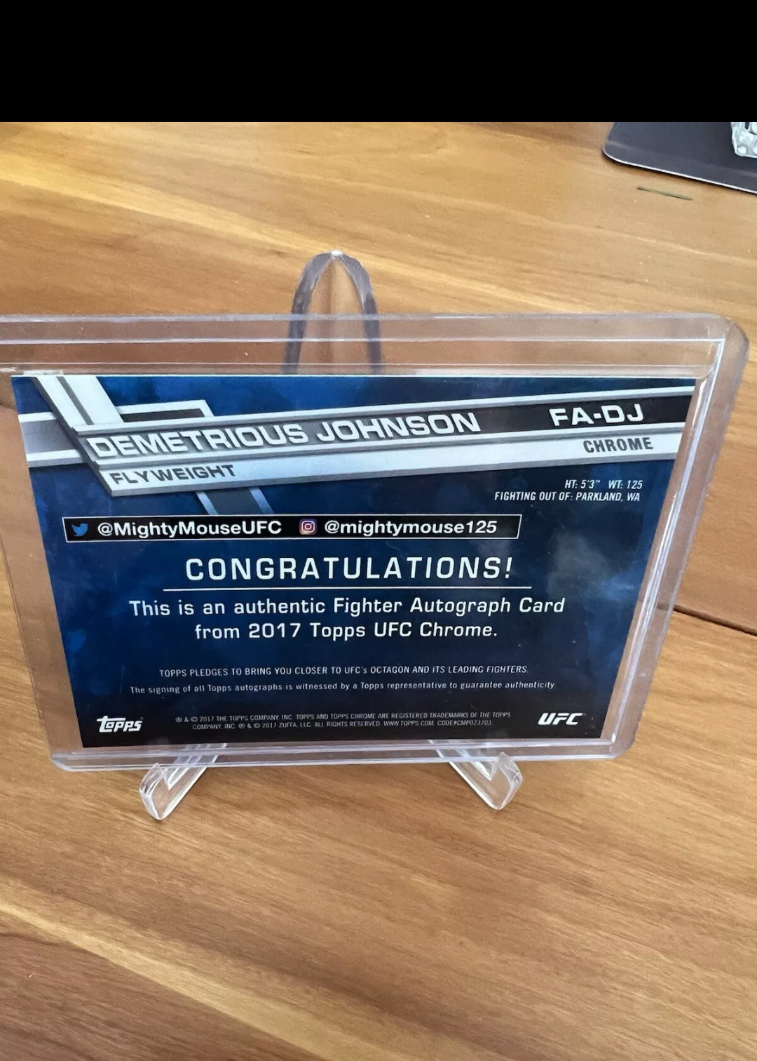 Card back