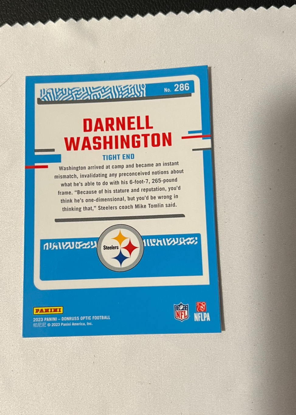 Card back