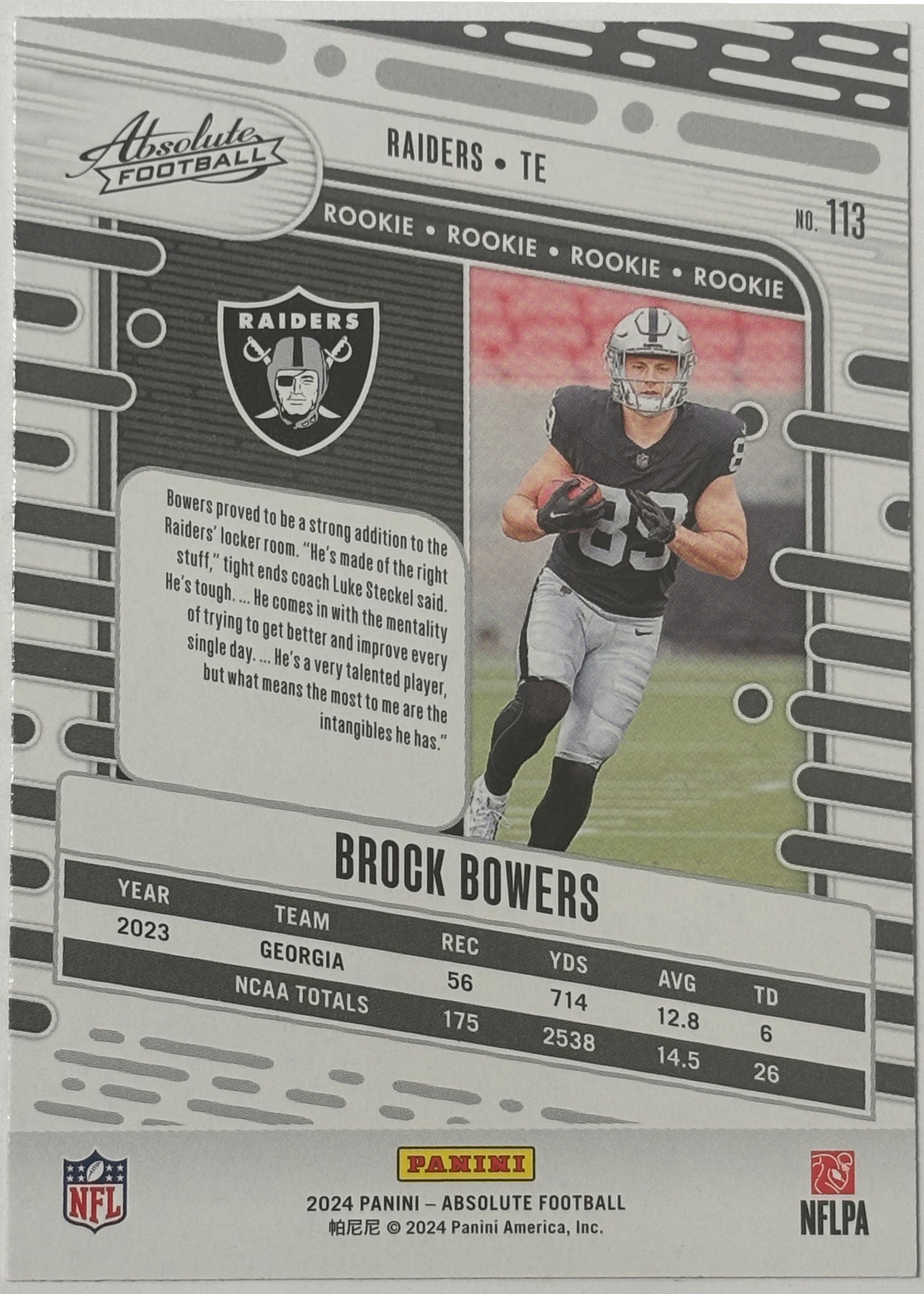 Card back