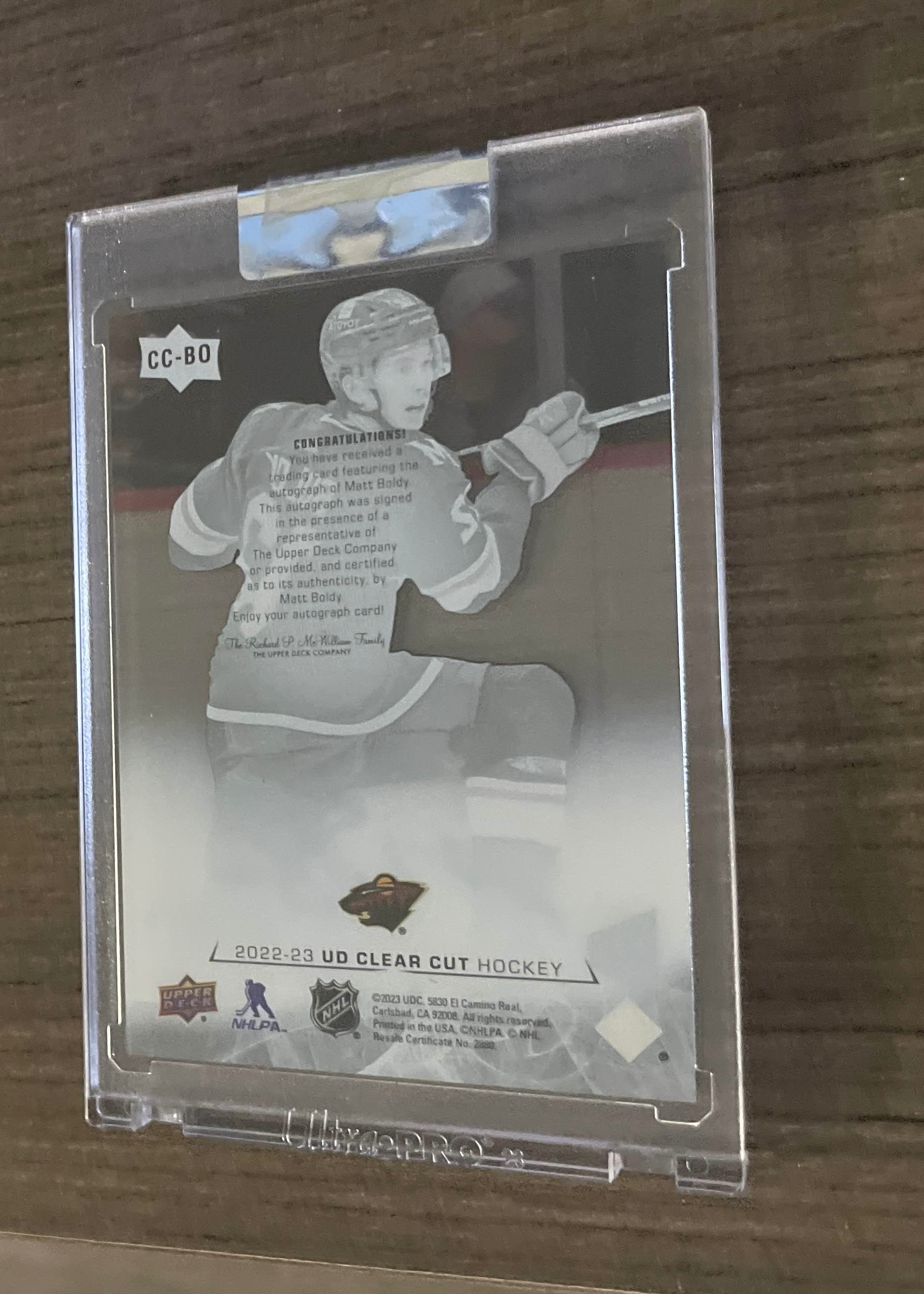 Card back