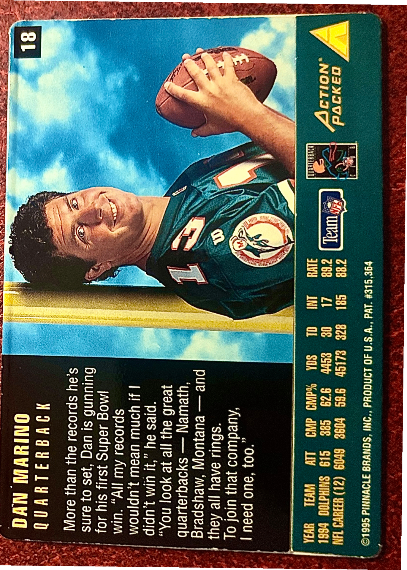 Card back