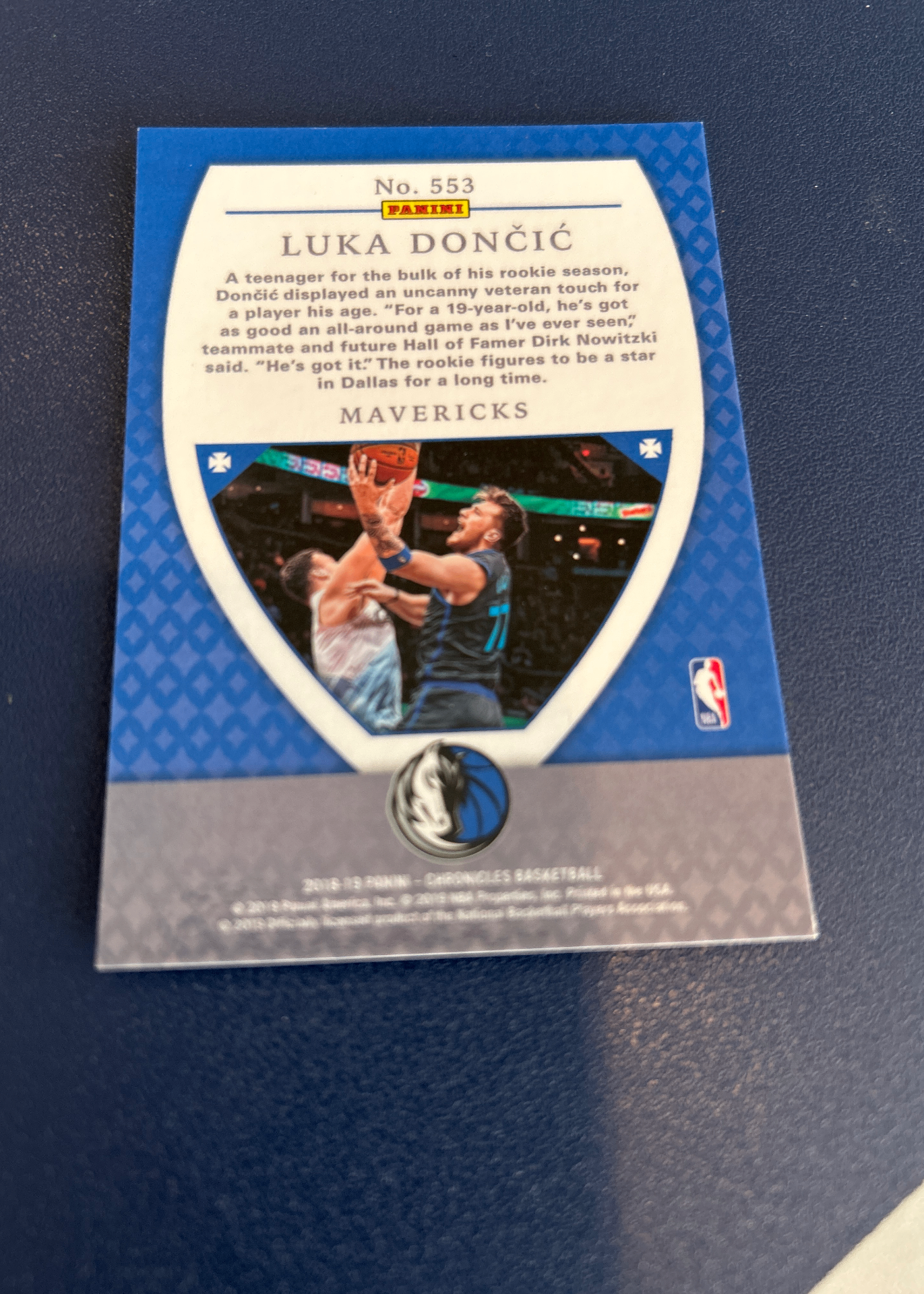 Card back