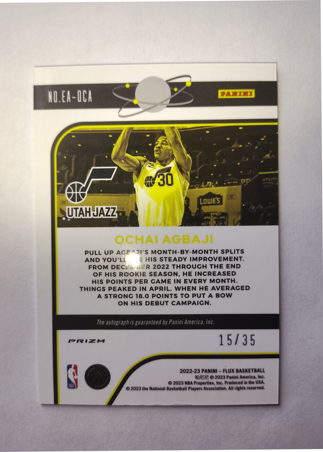 Card back