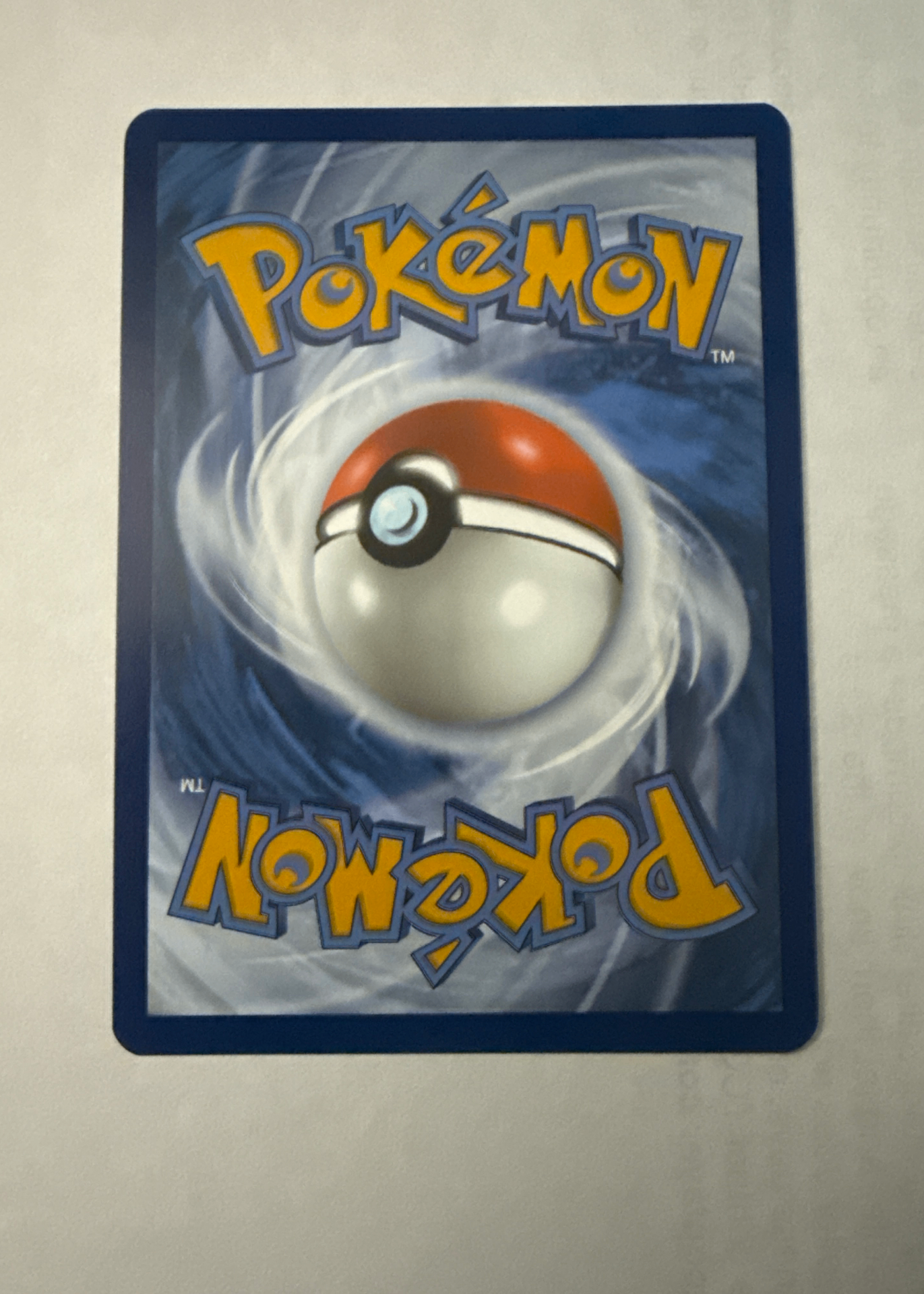 Card back