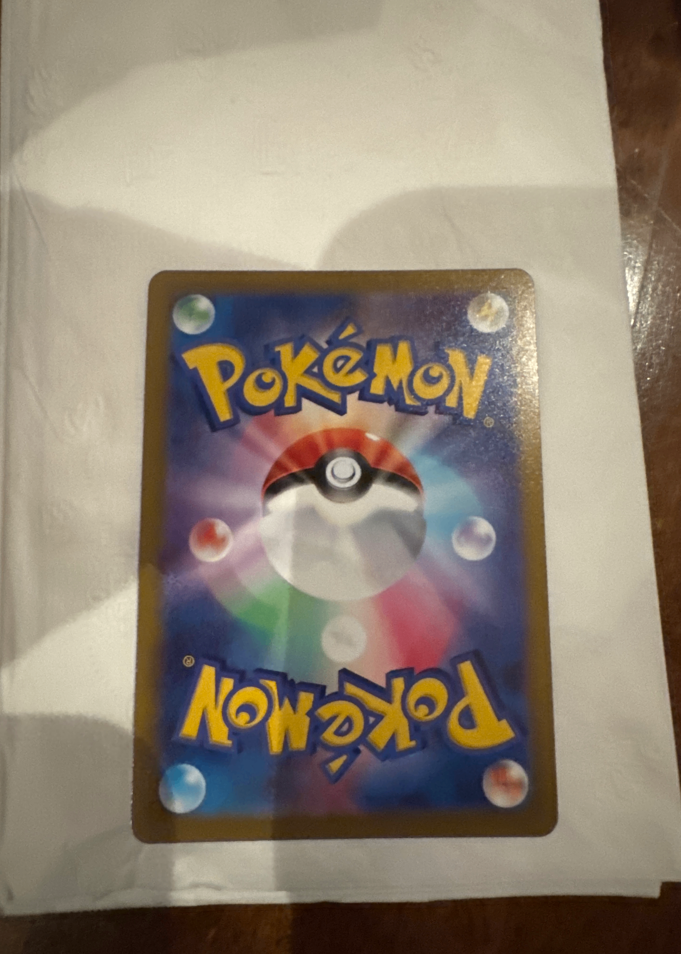 Card back