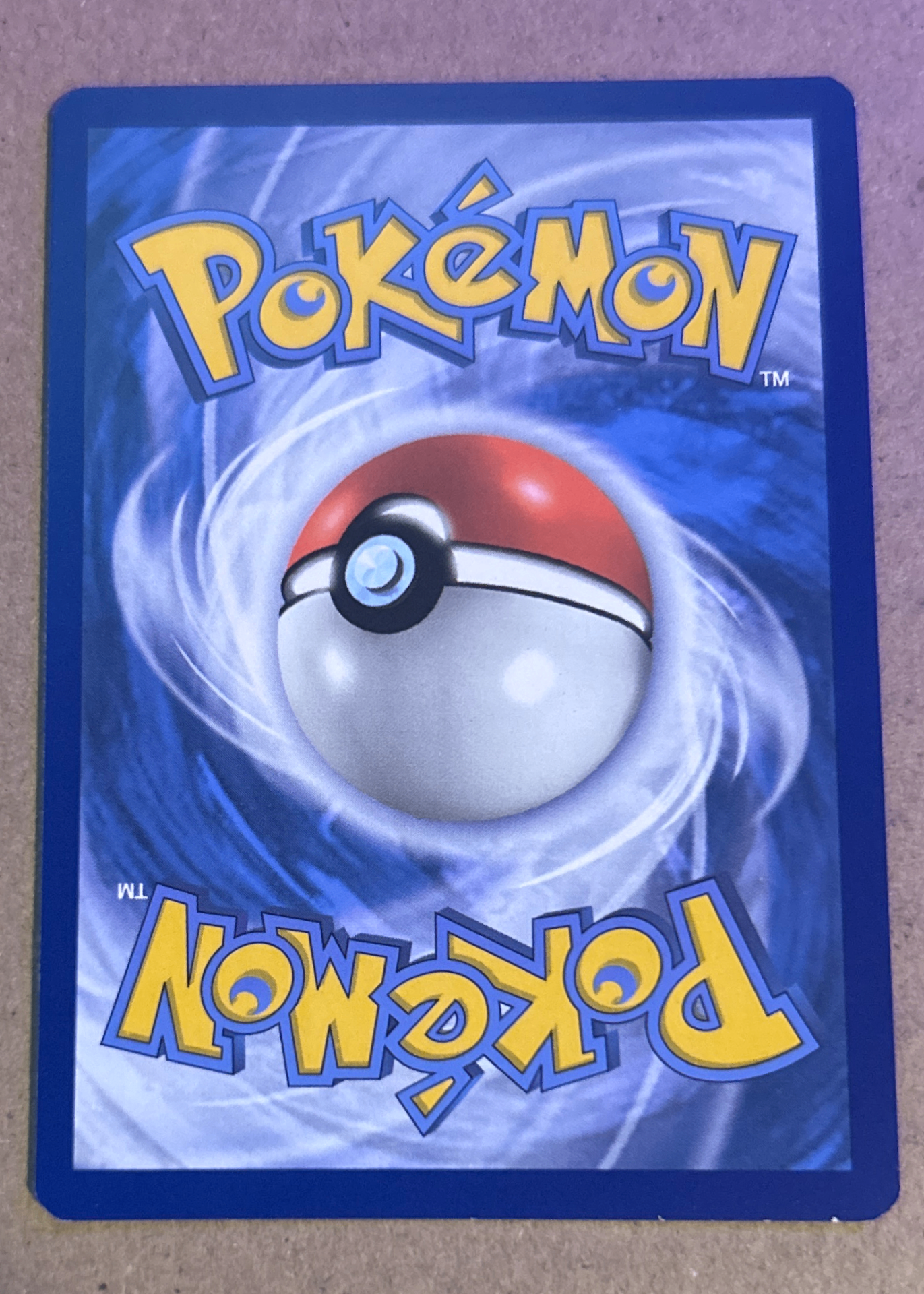Card back