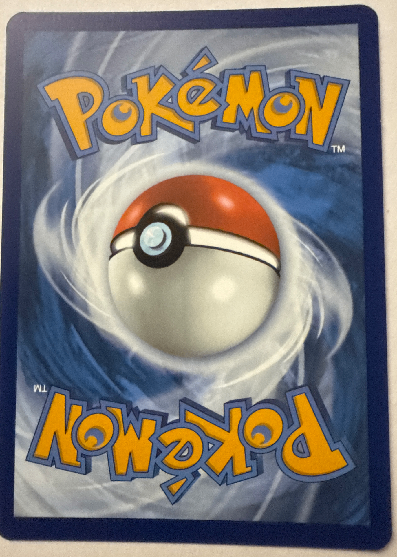Card back
