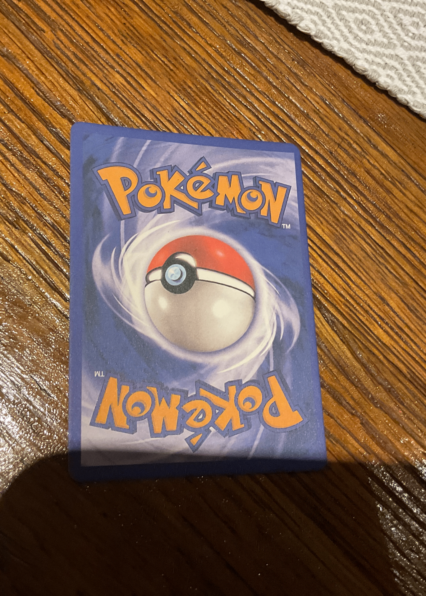 Card back