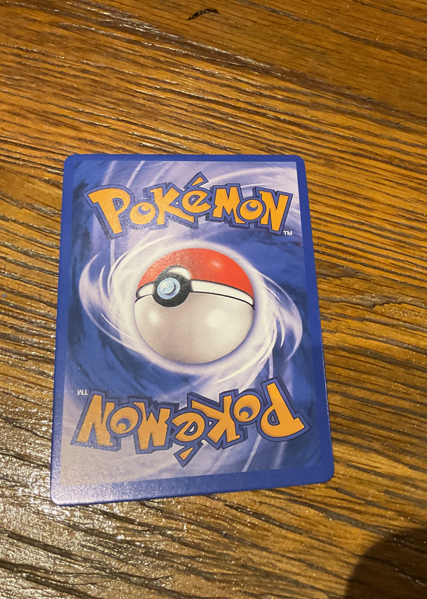 Card back