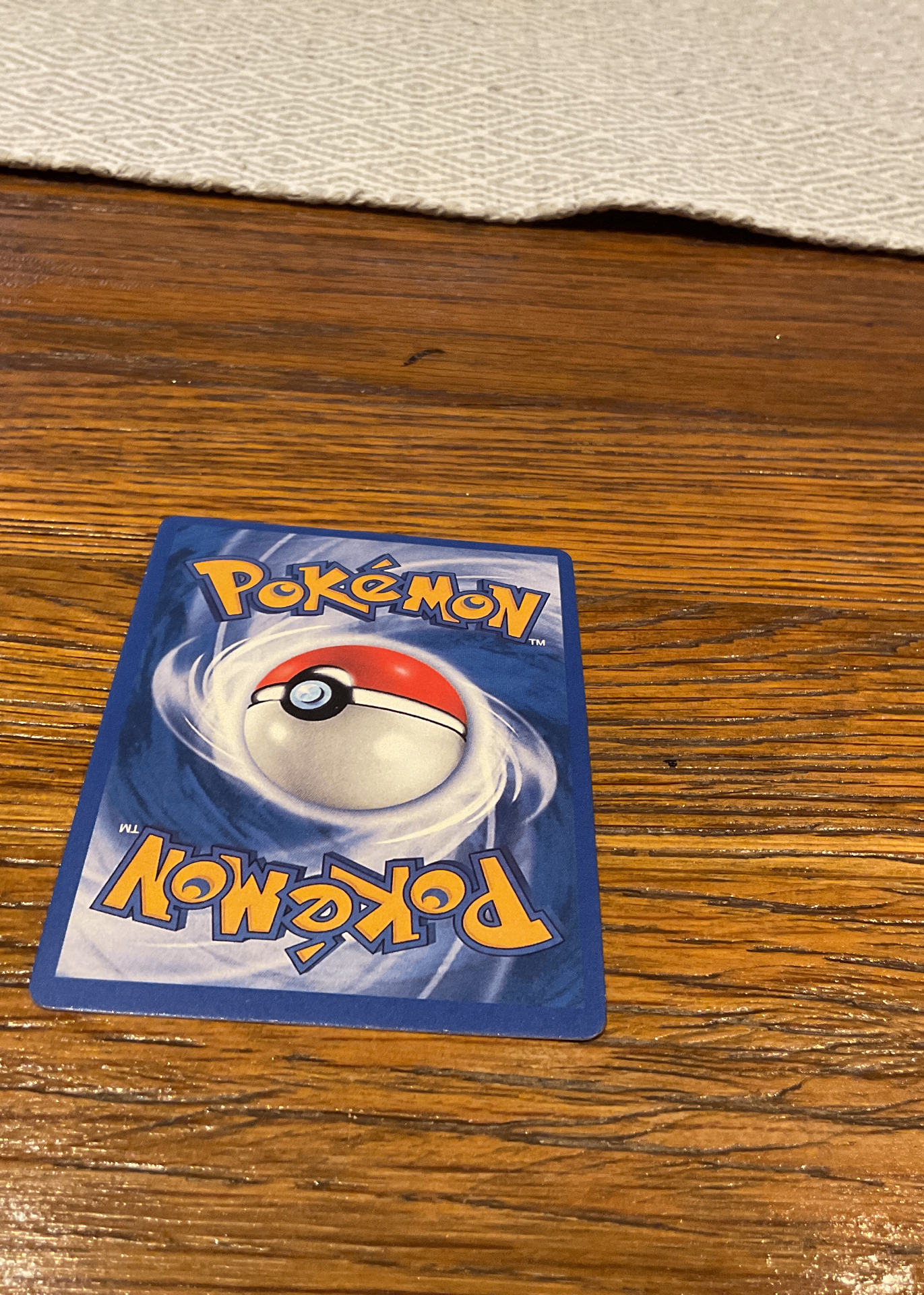 Card back