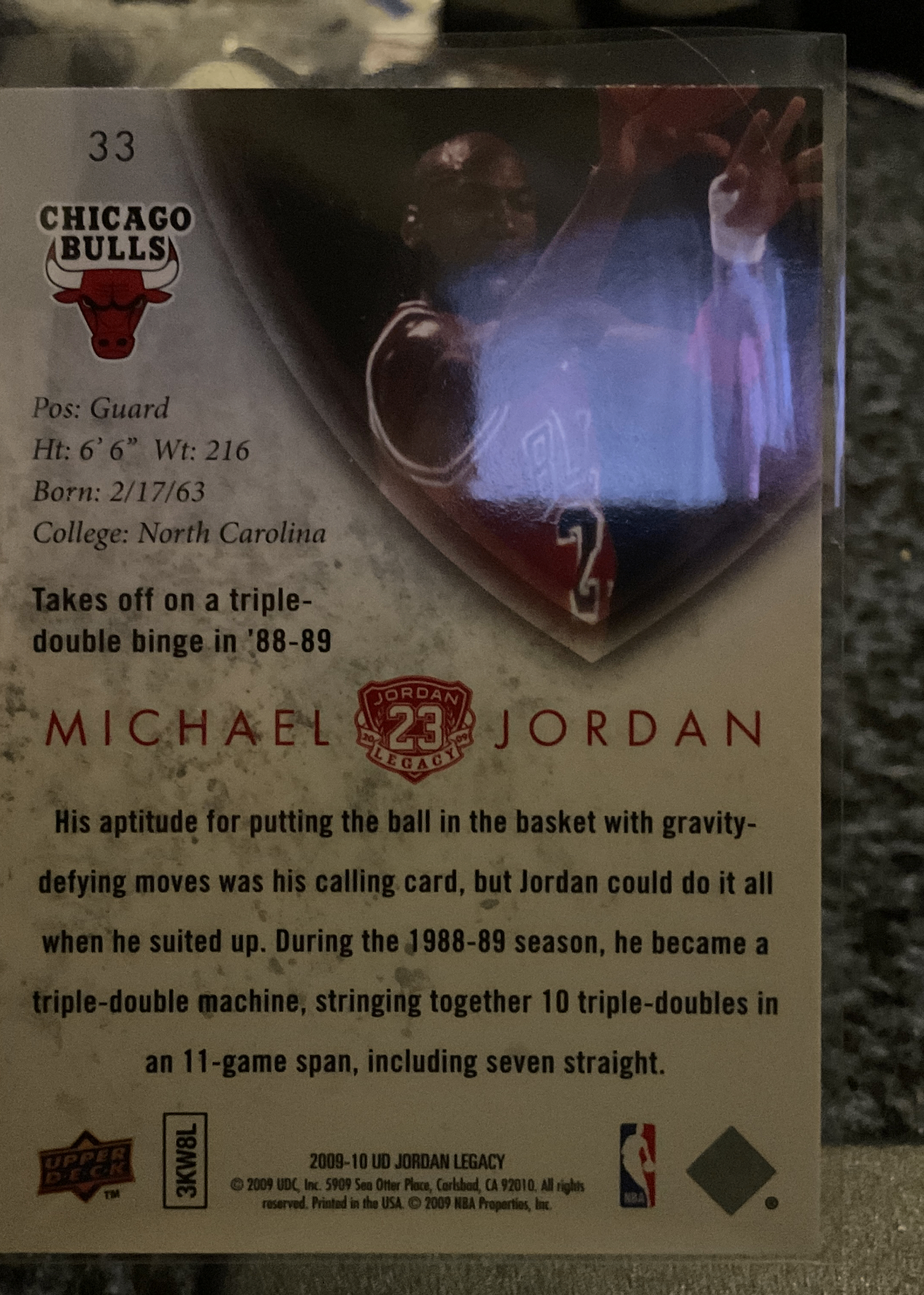 Card back