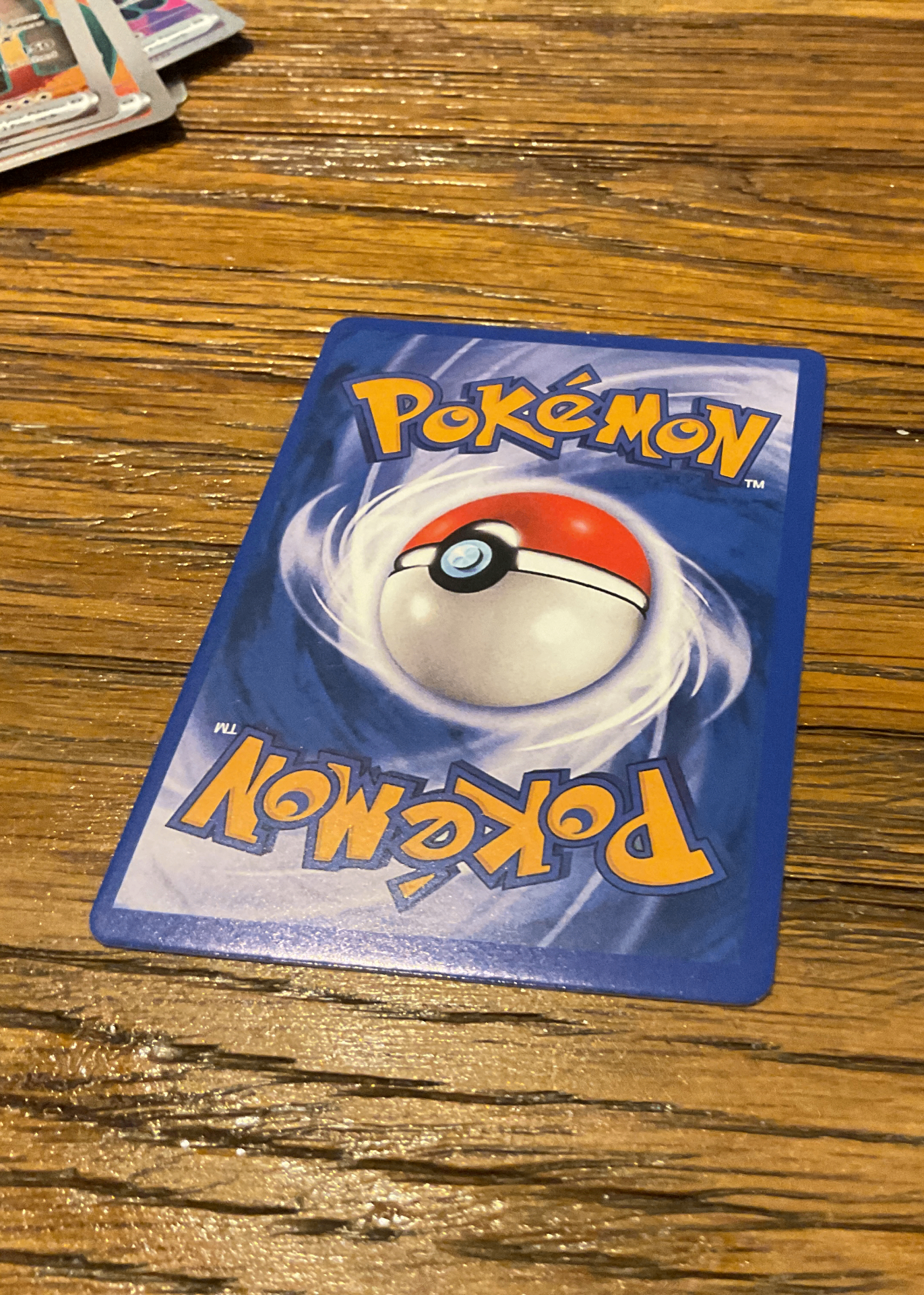 Card back