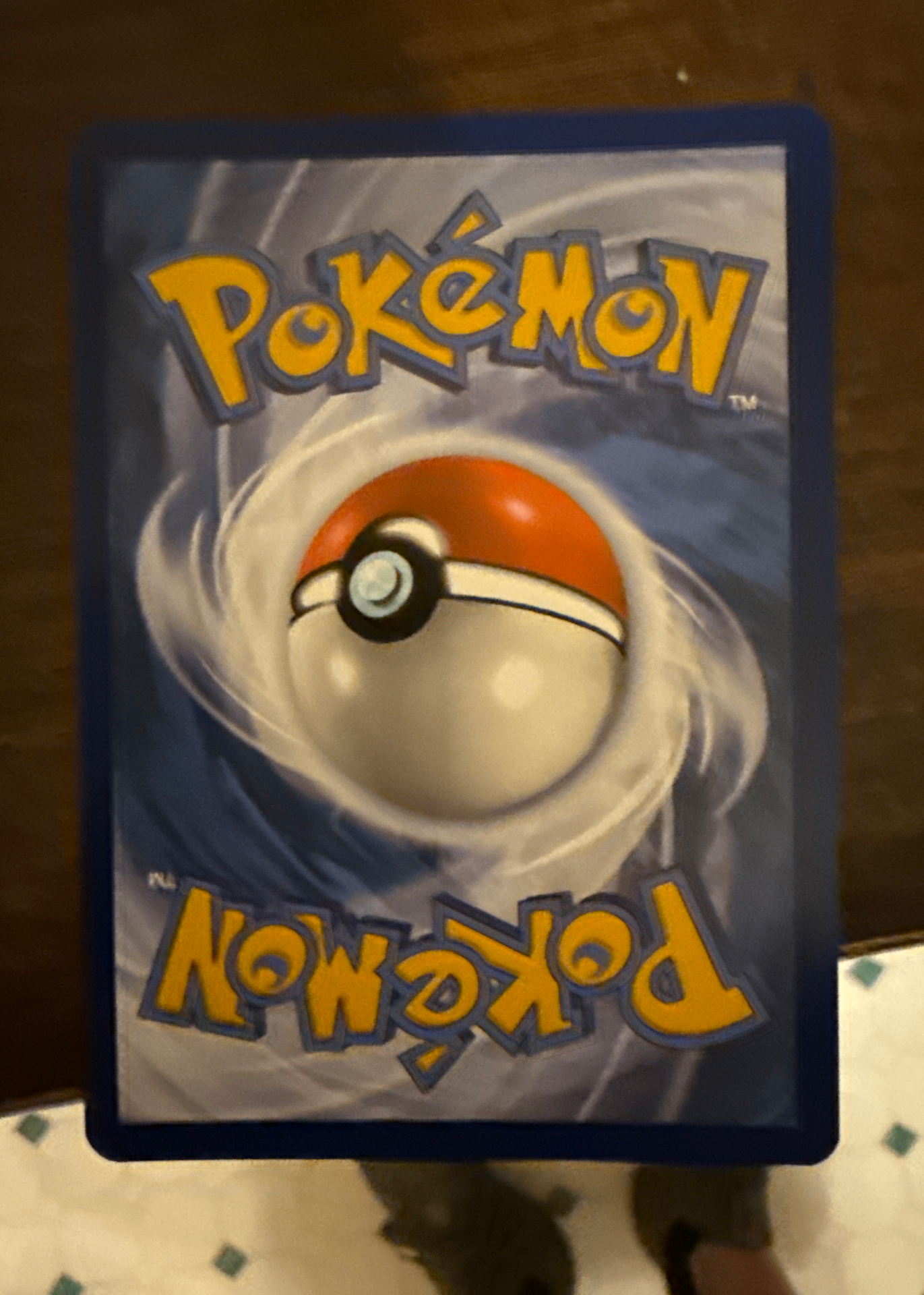 Card back