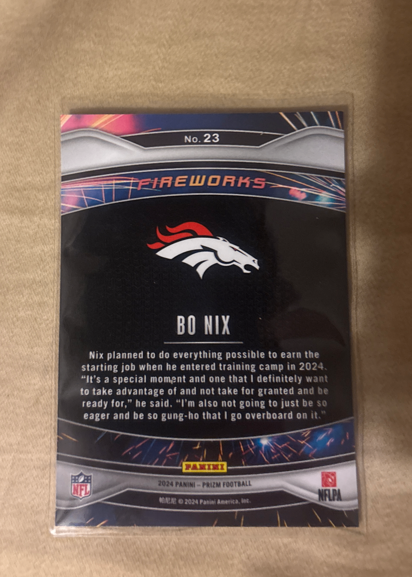 Card back