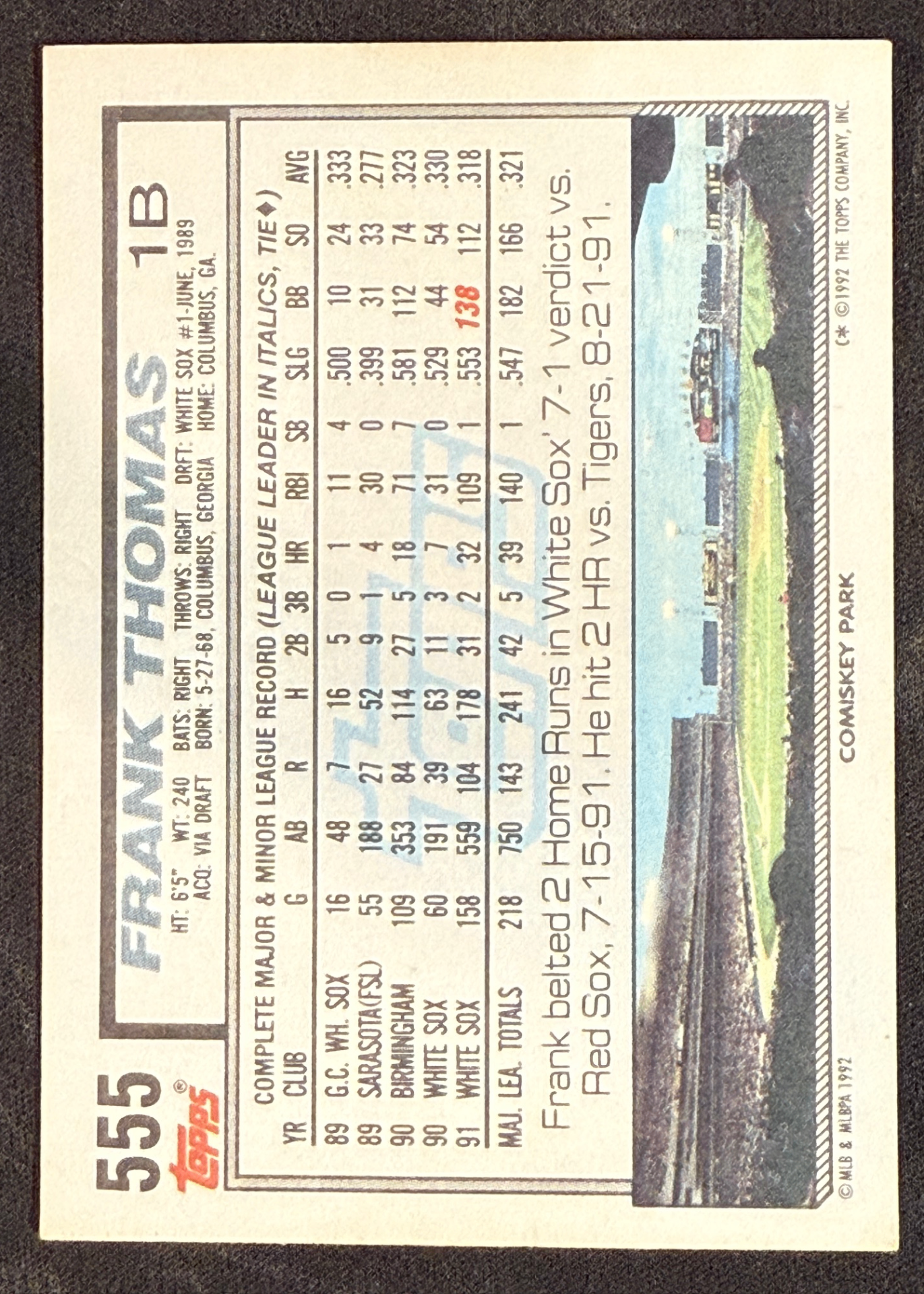 Card back