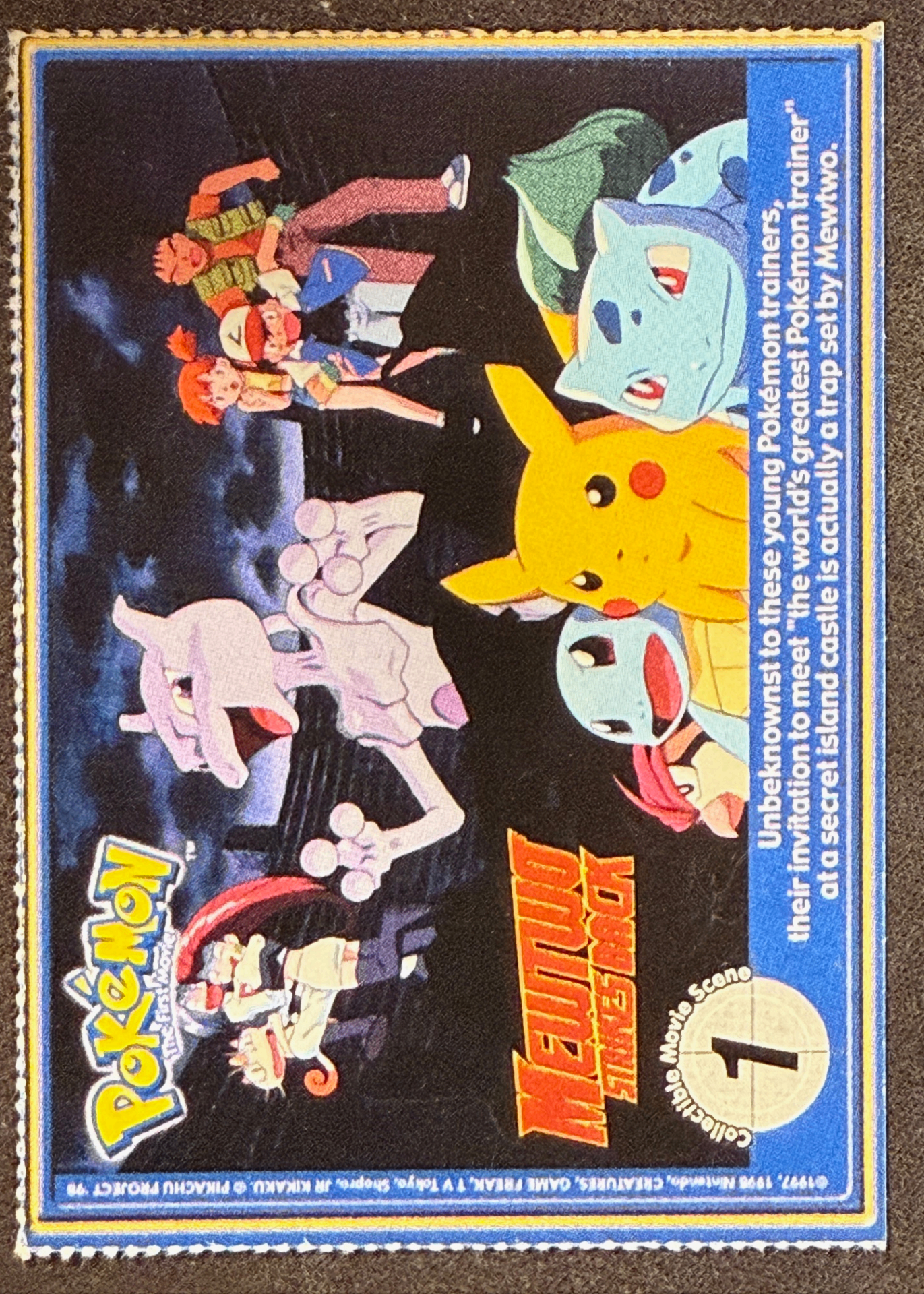 Card back