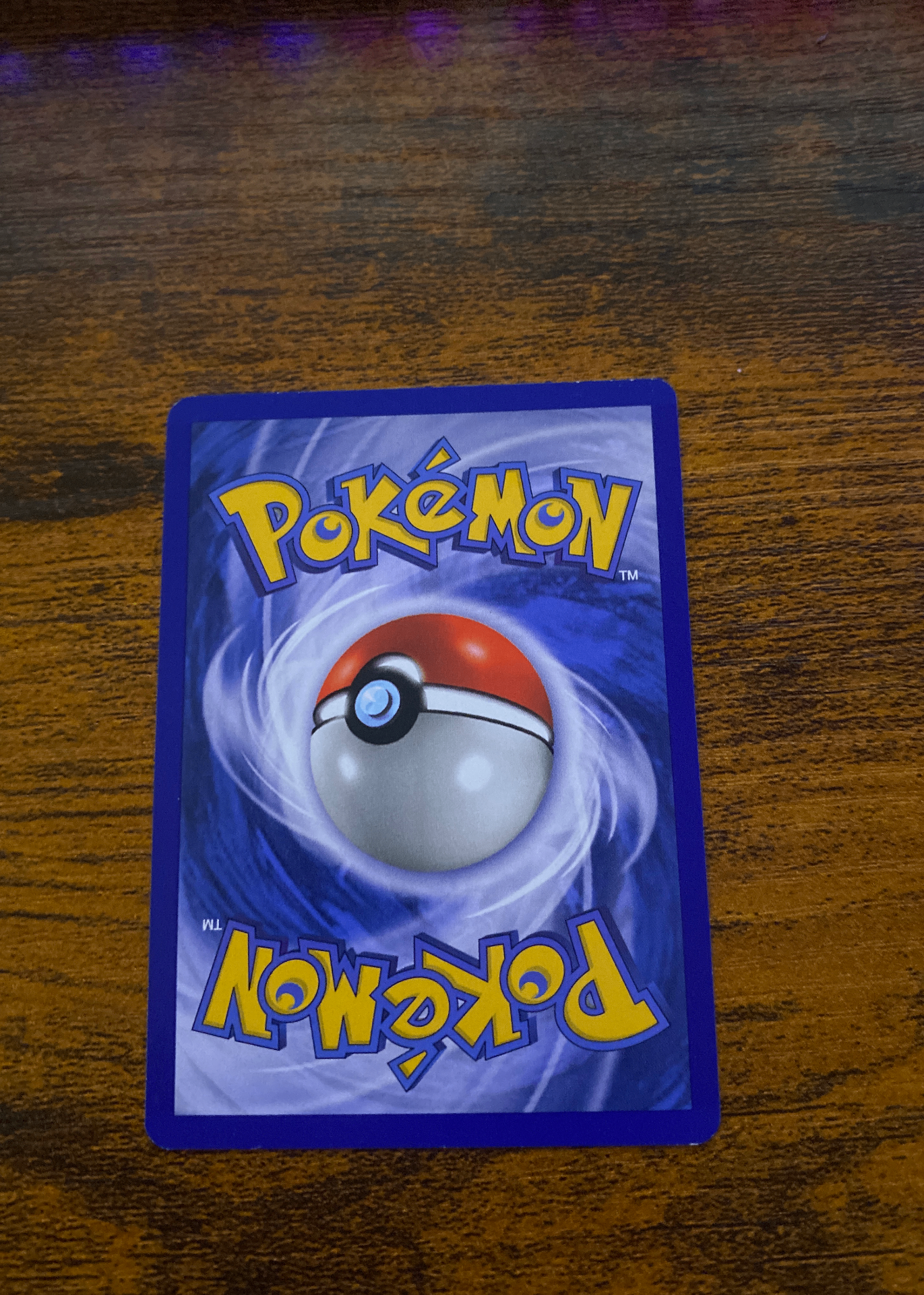 Card back