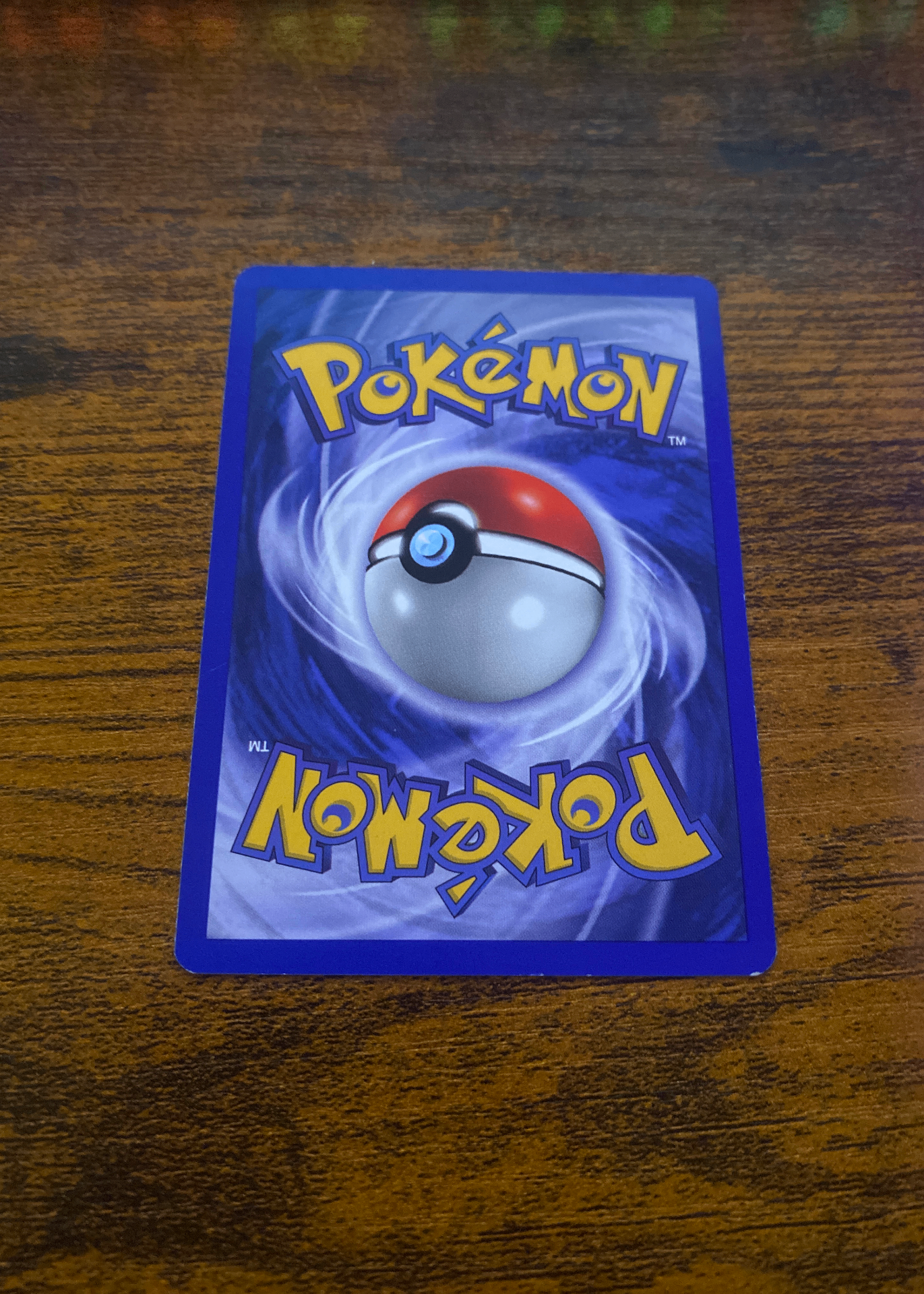 Card back