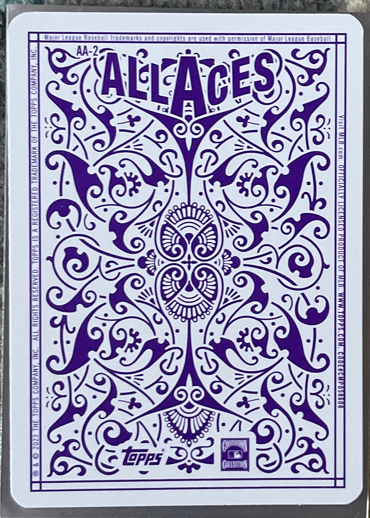 Card back