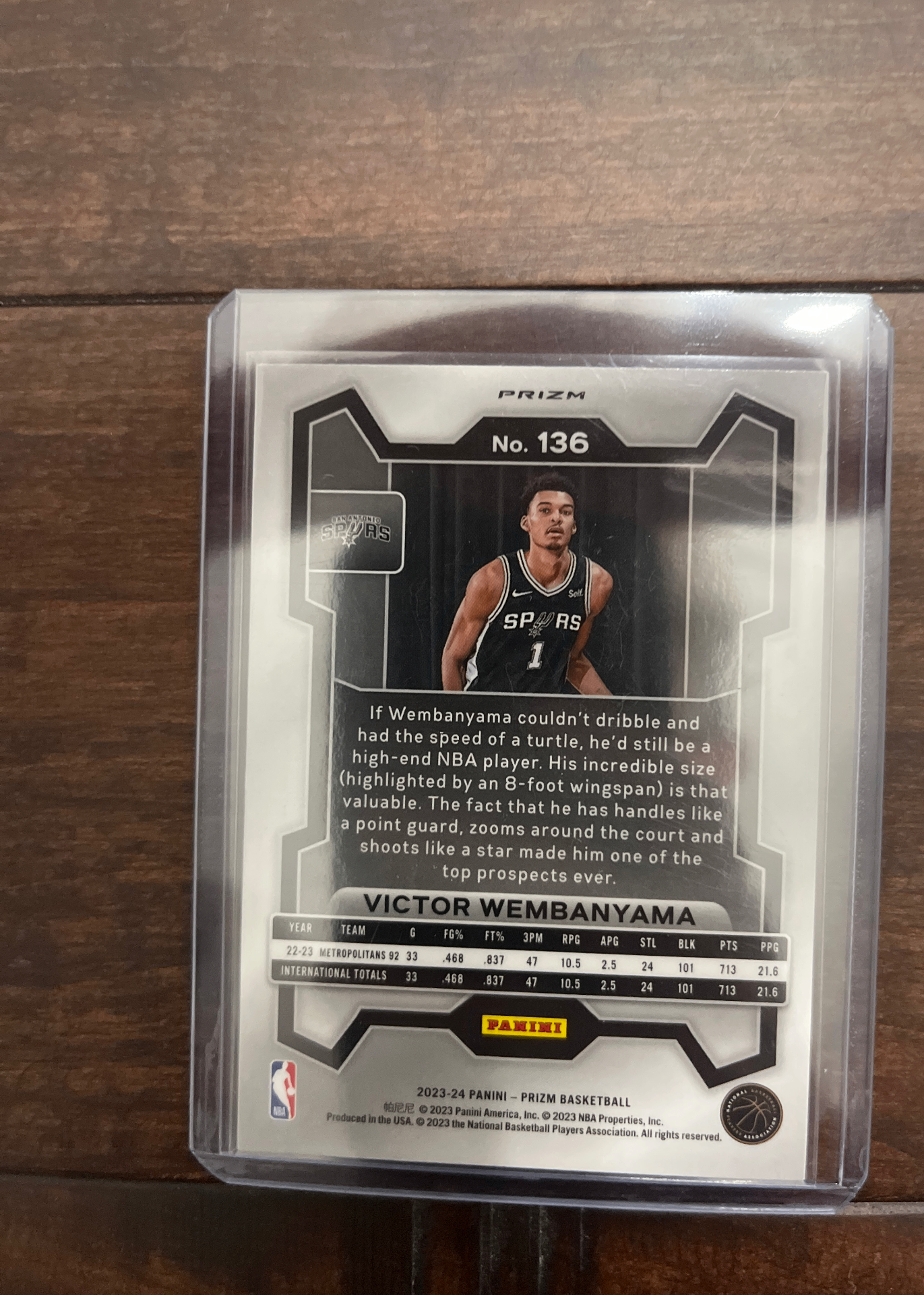 Card back