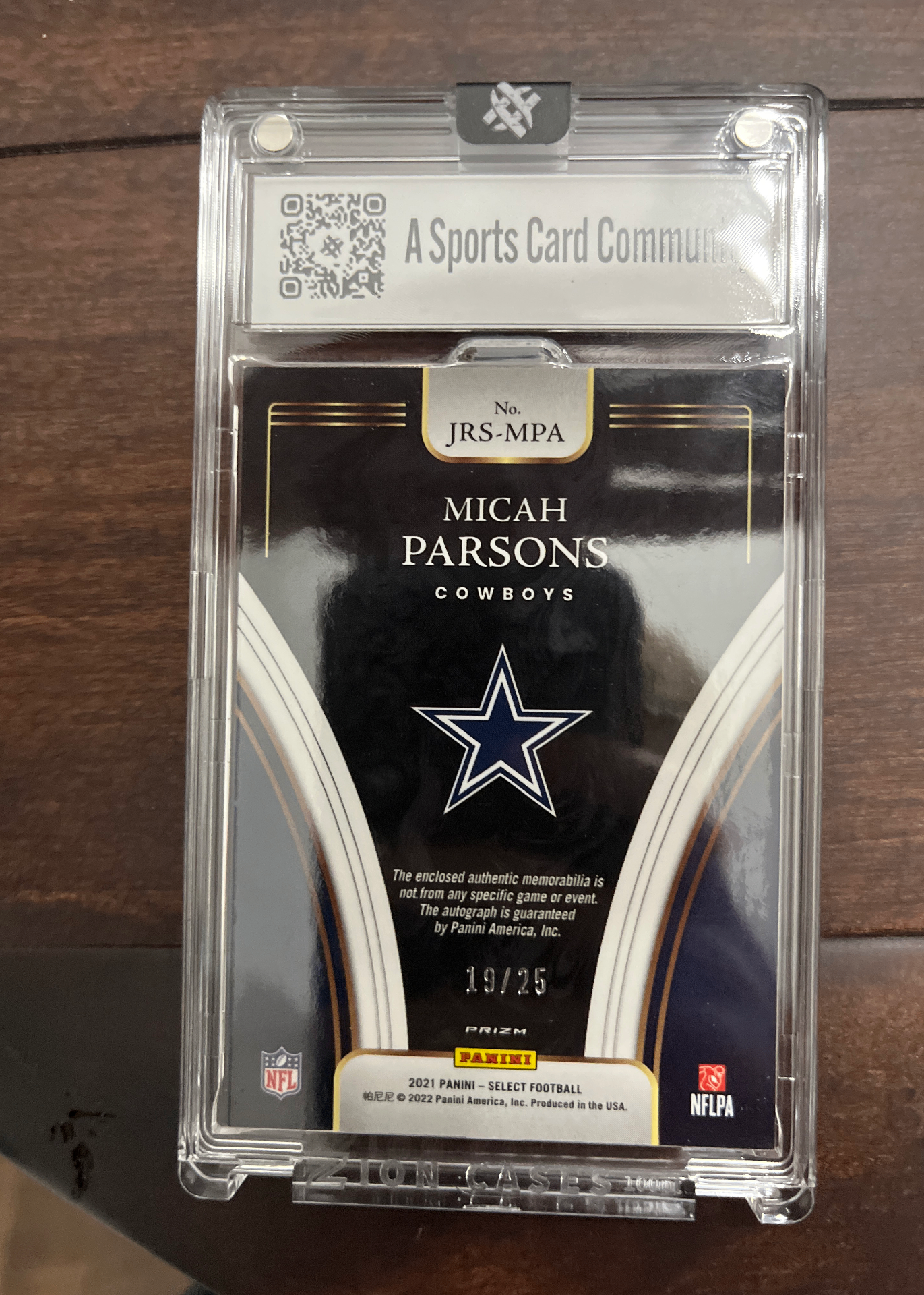Card back