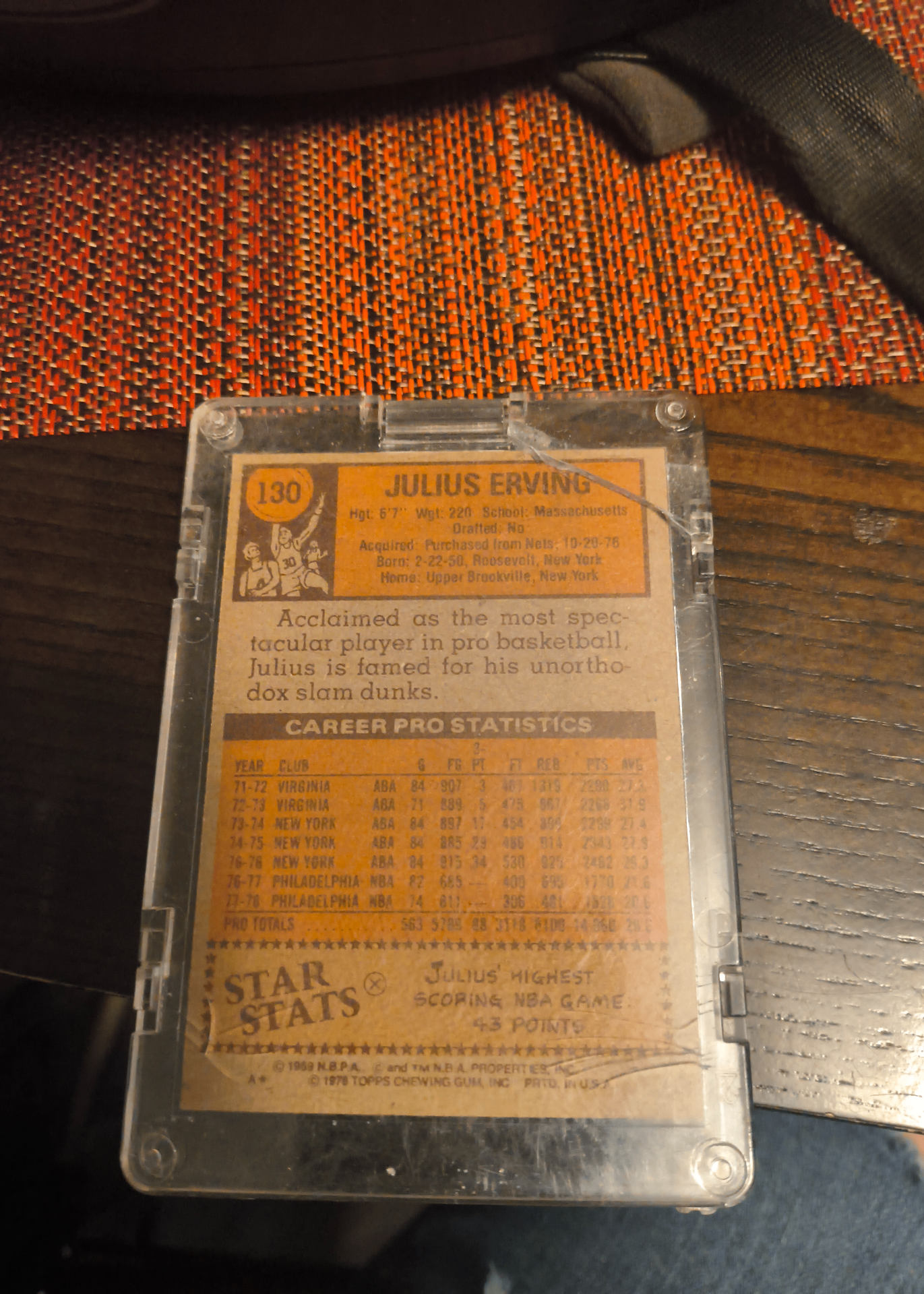 Card back