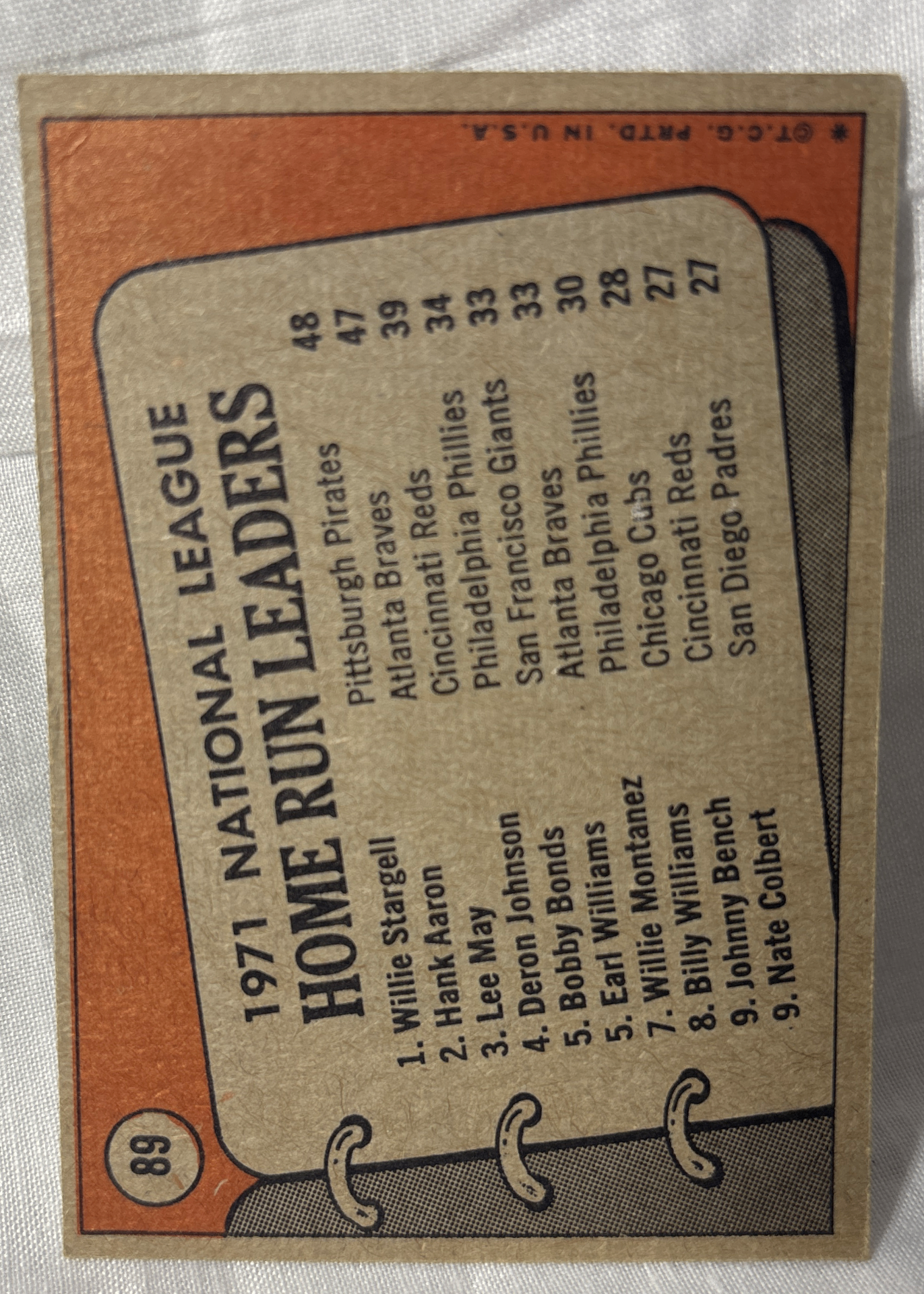 Card back