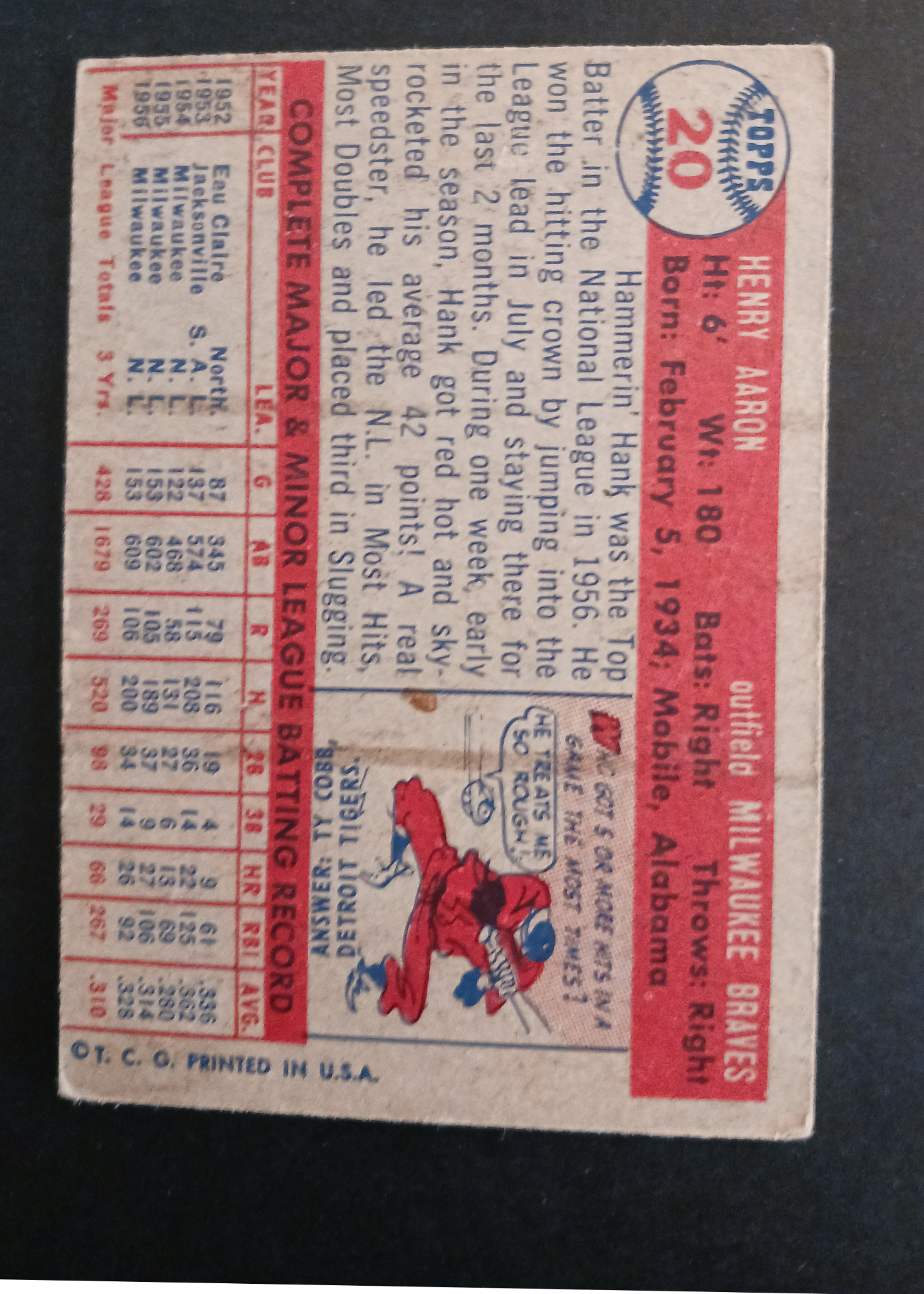 Card back