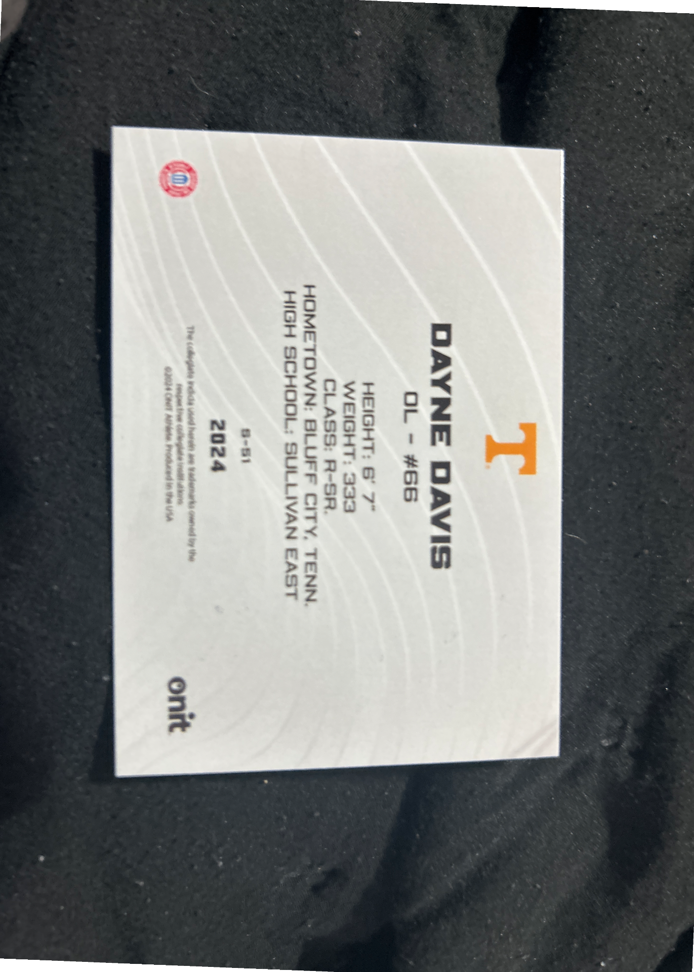 Card back