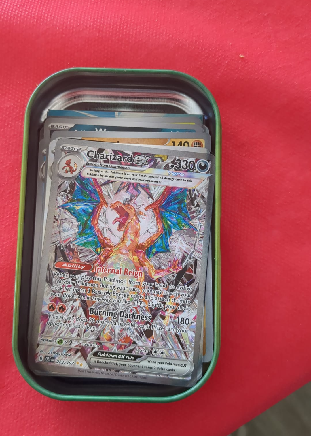Card back