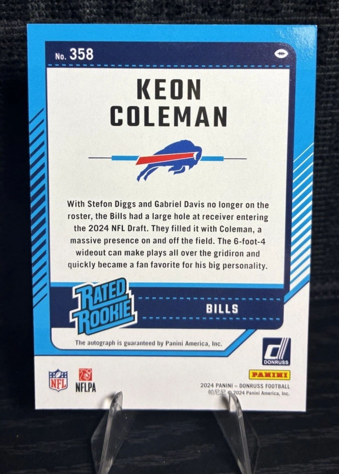 Card back