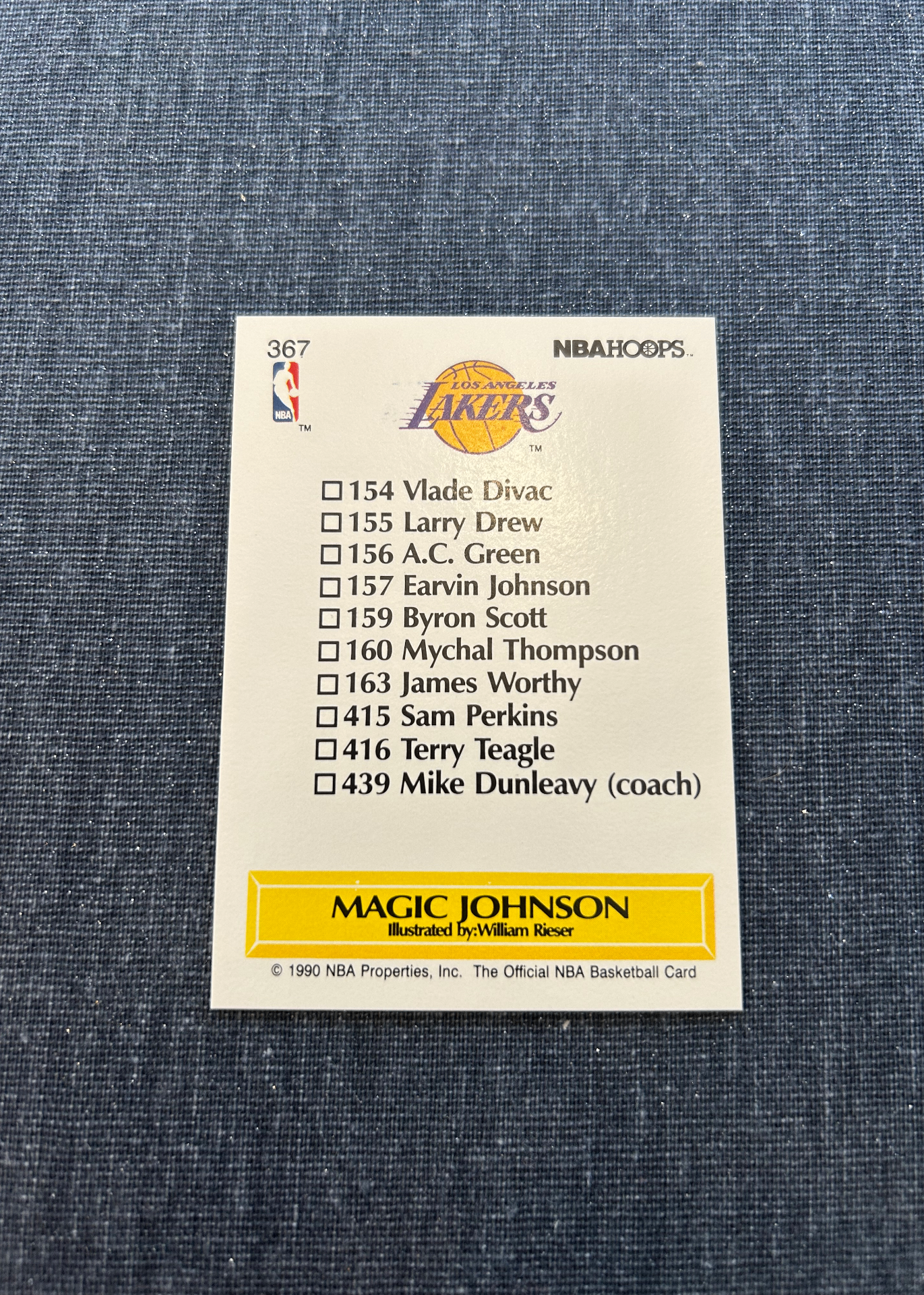 Card back