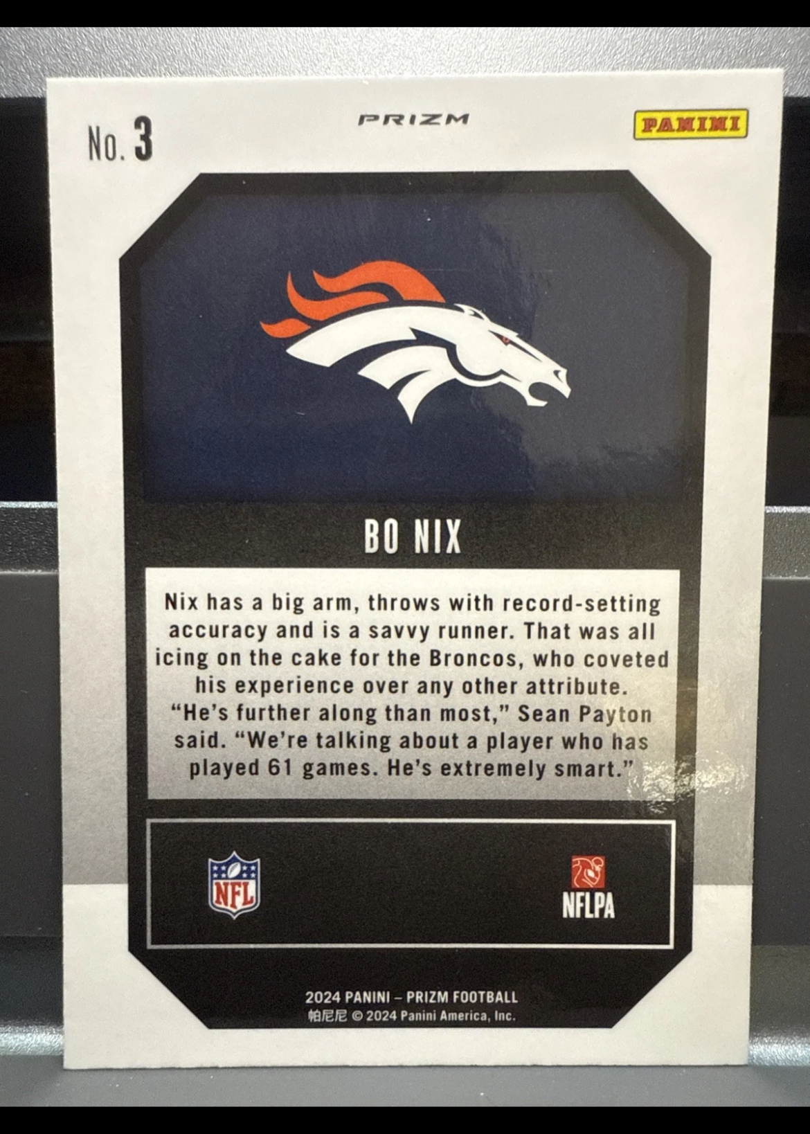Card back